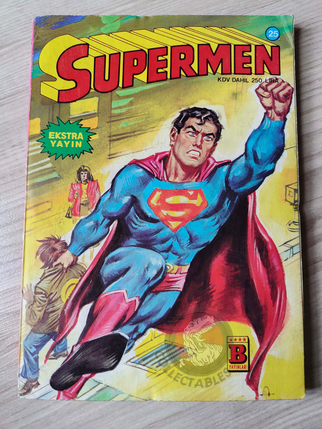 Superman #25 1984 Turkish Comic Turkey Action Comics #413 World's Finest Comics #219 #220