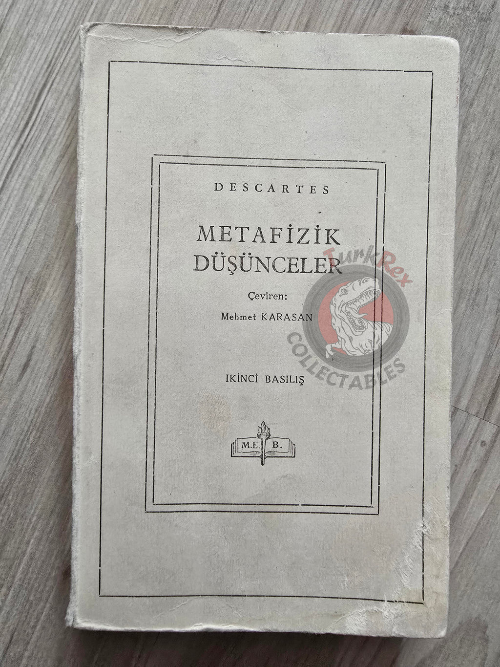 René Descartes – Meditations on First Philosophy 1962 Turkish Book Turkey