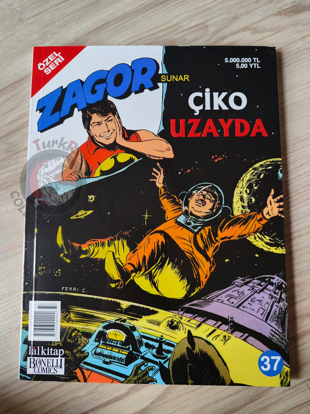 Zagor Cico #37 2005 Fantacico Turkish Comic Turkey #5