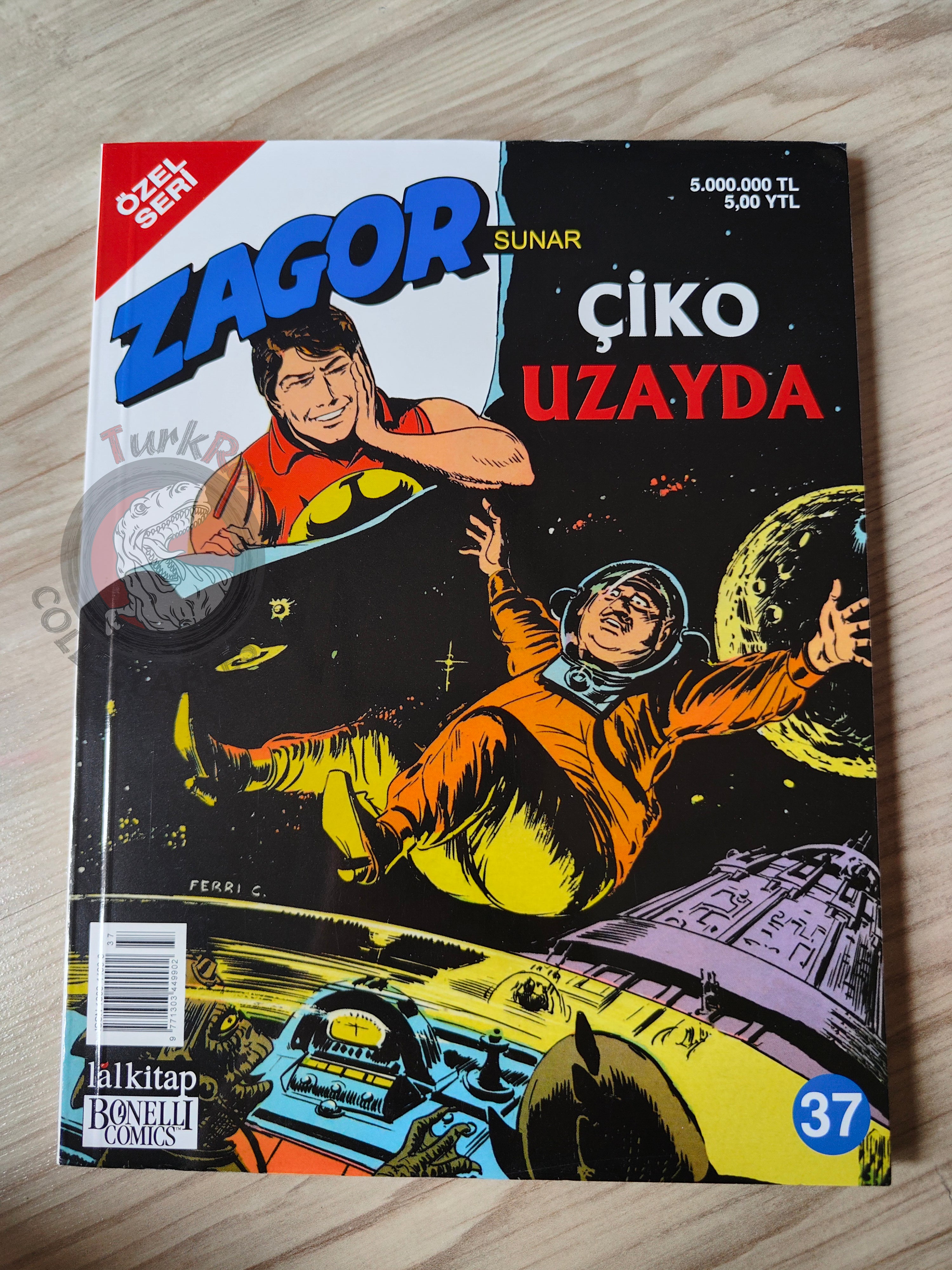 Zagor Cico #37 2005 Fantacico Turkish Comic Turkey #5
