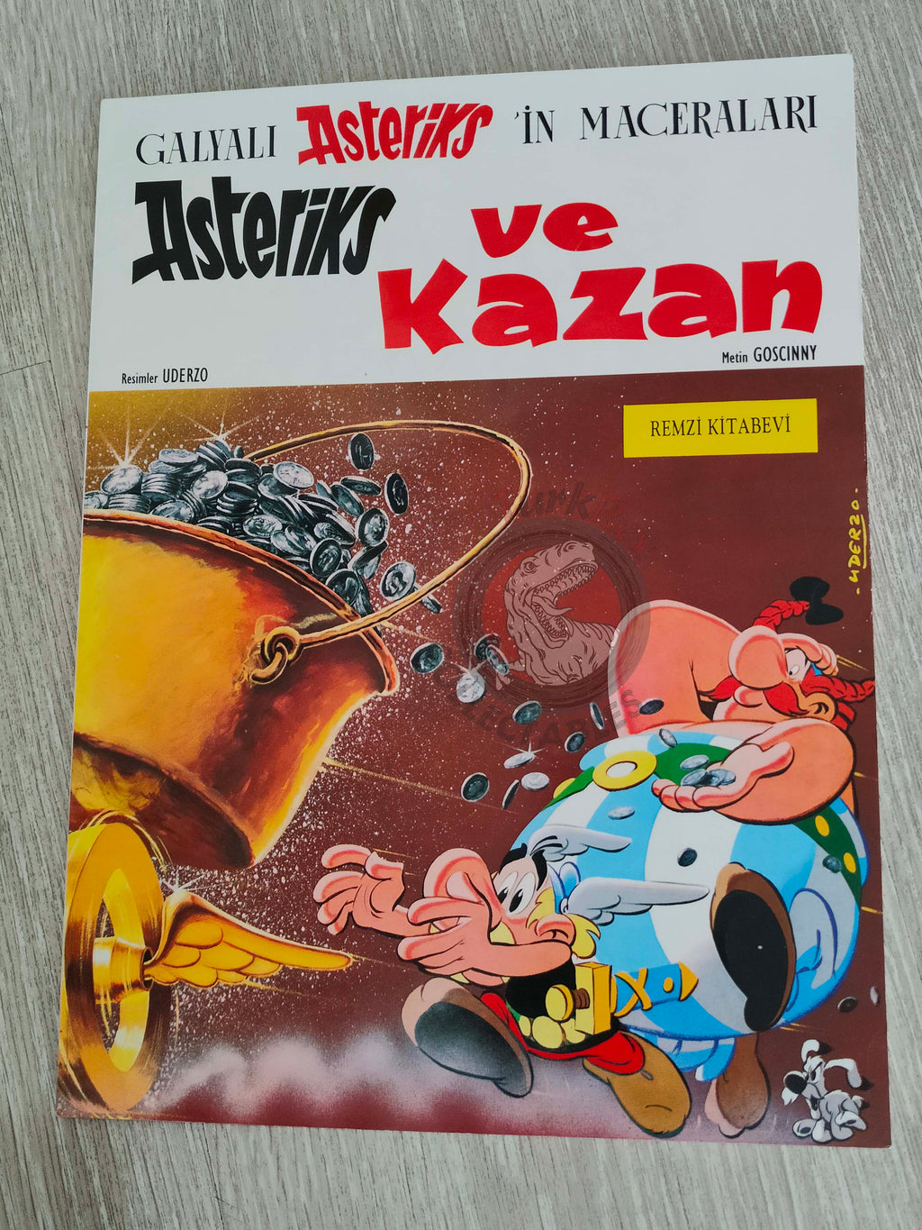 Asterix – Asterix and the Cauldron 1998 1st Edition Turkish Edition Comic Turkey