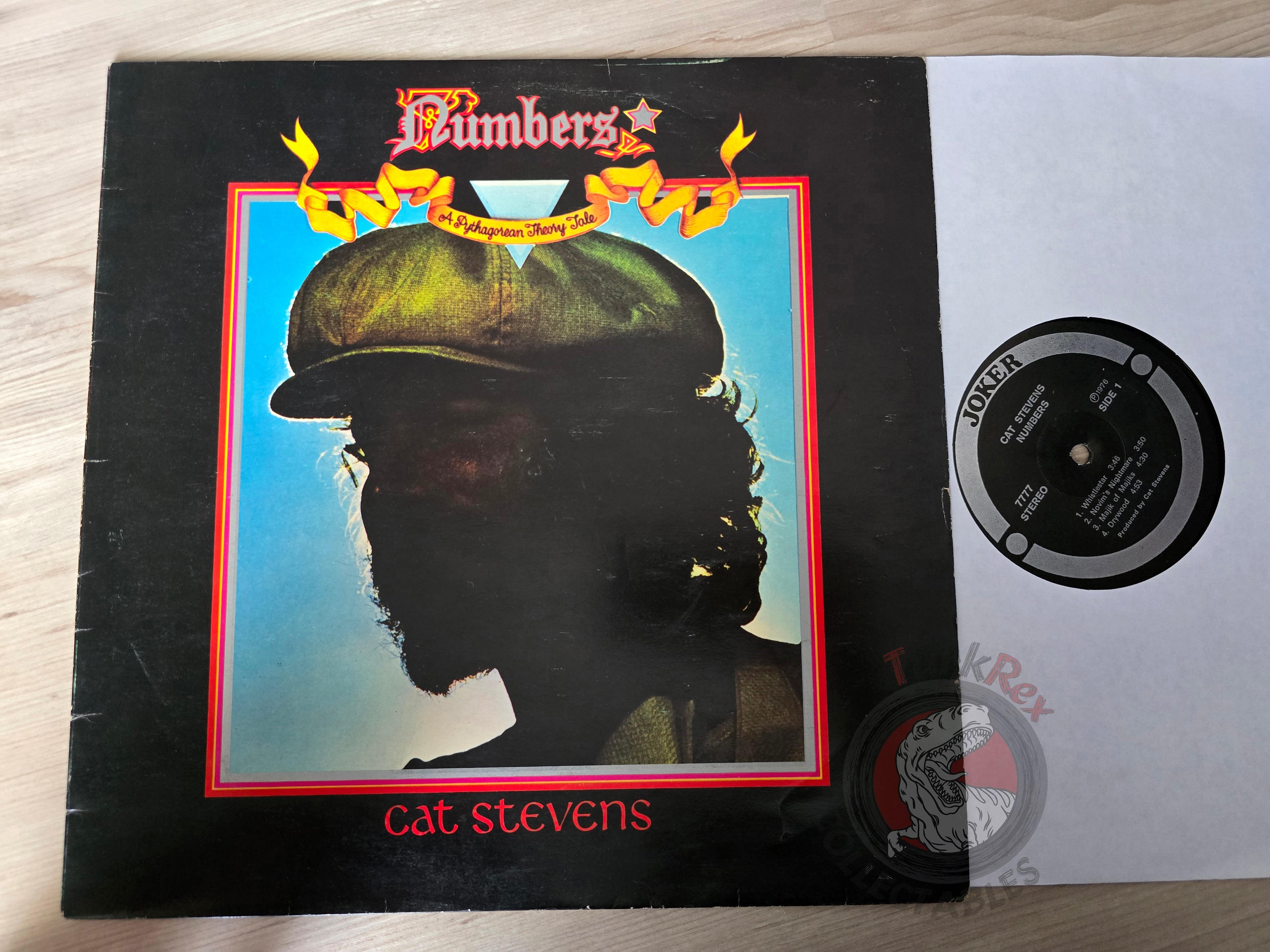 Cat Stevens – Numbers Turkish Pressing Vinyl Turkey Edition
