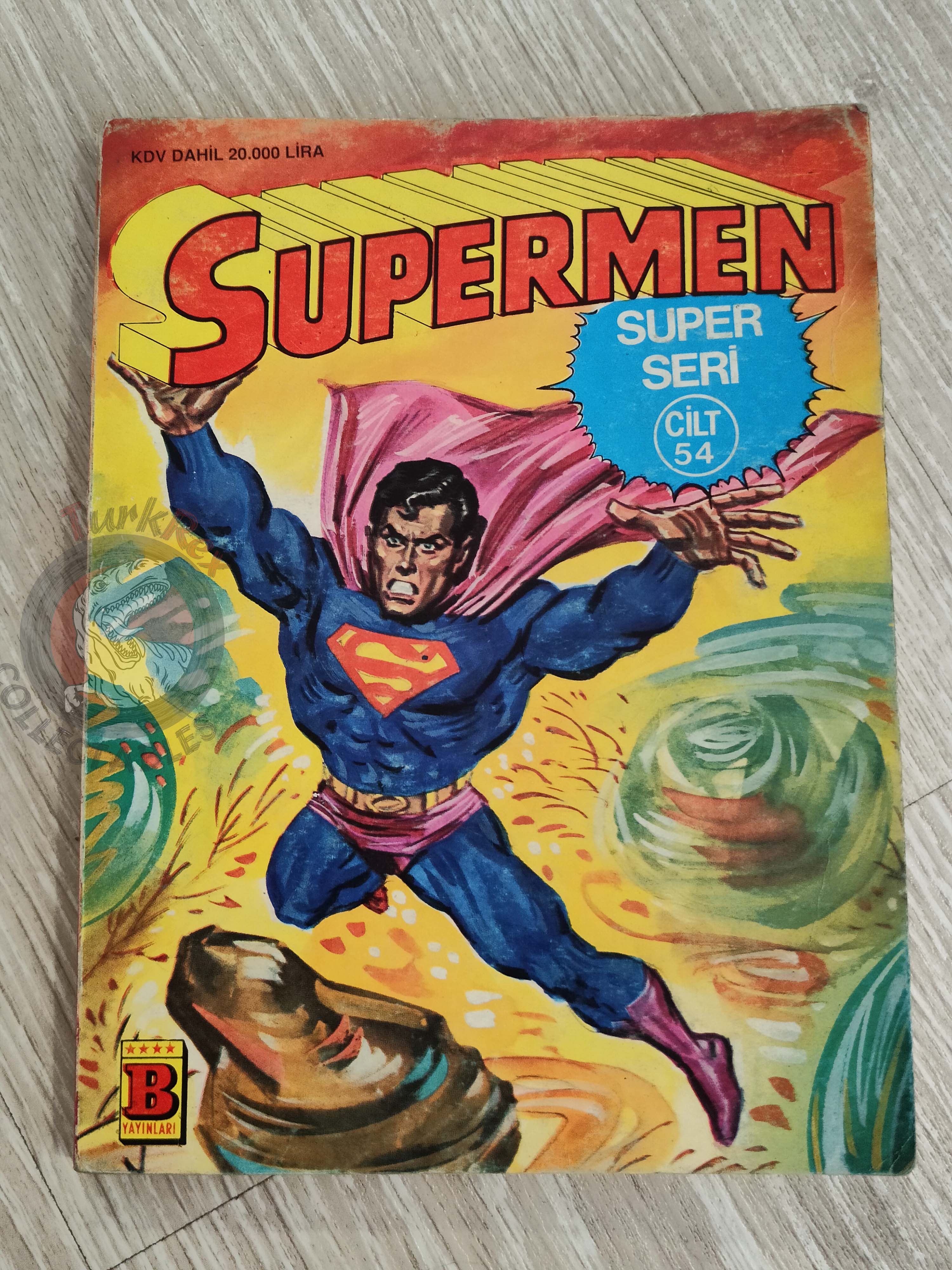 Superman Vol #54 1993 Turkish Comic Turkey Justice League of America Action Comics #528