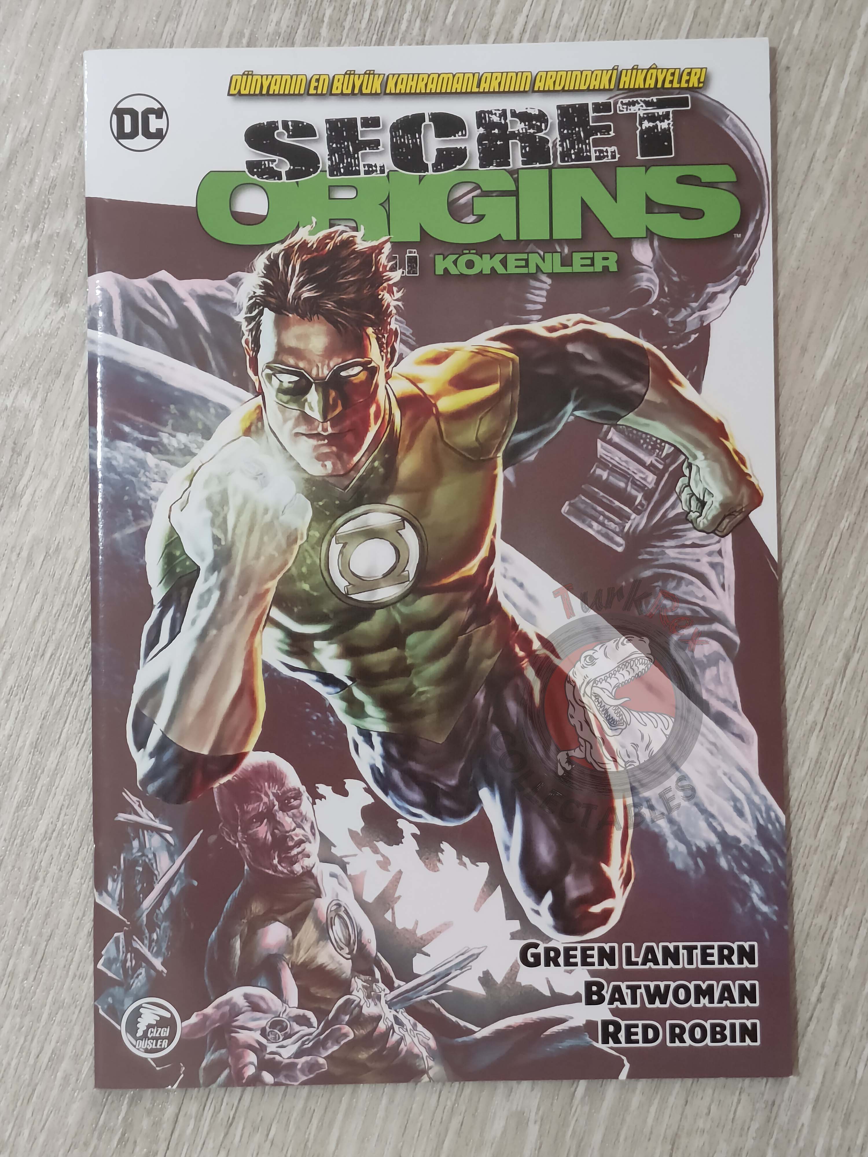 Secret Origins #3 Green Lantern Batwoman Turkish Comic Turkey