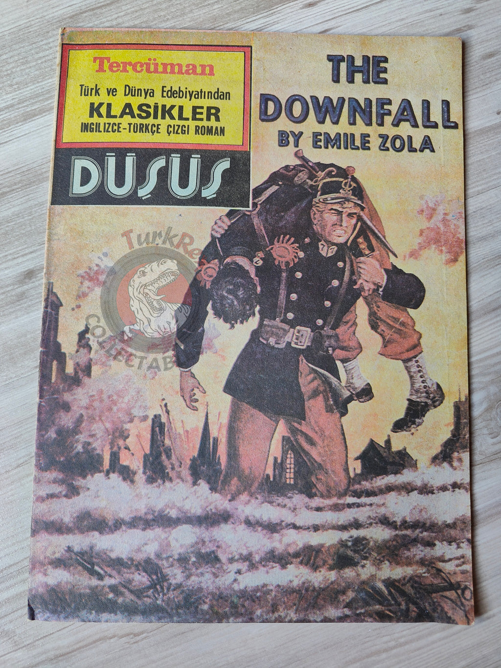 The Downfall  –  Emile Zola Turkish Comic Turkey Classics Illustrated