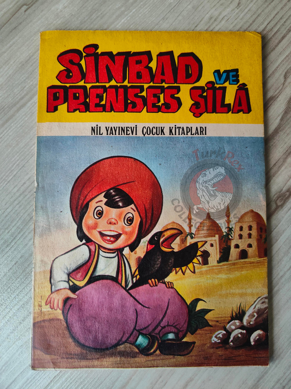 Sinbad the Sailor 1980 Turkish Book Turkey 1001 Nights Illustrated Shera