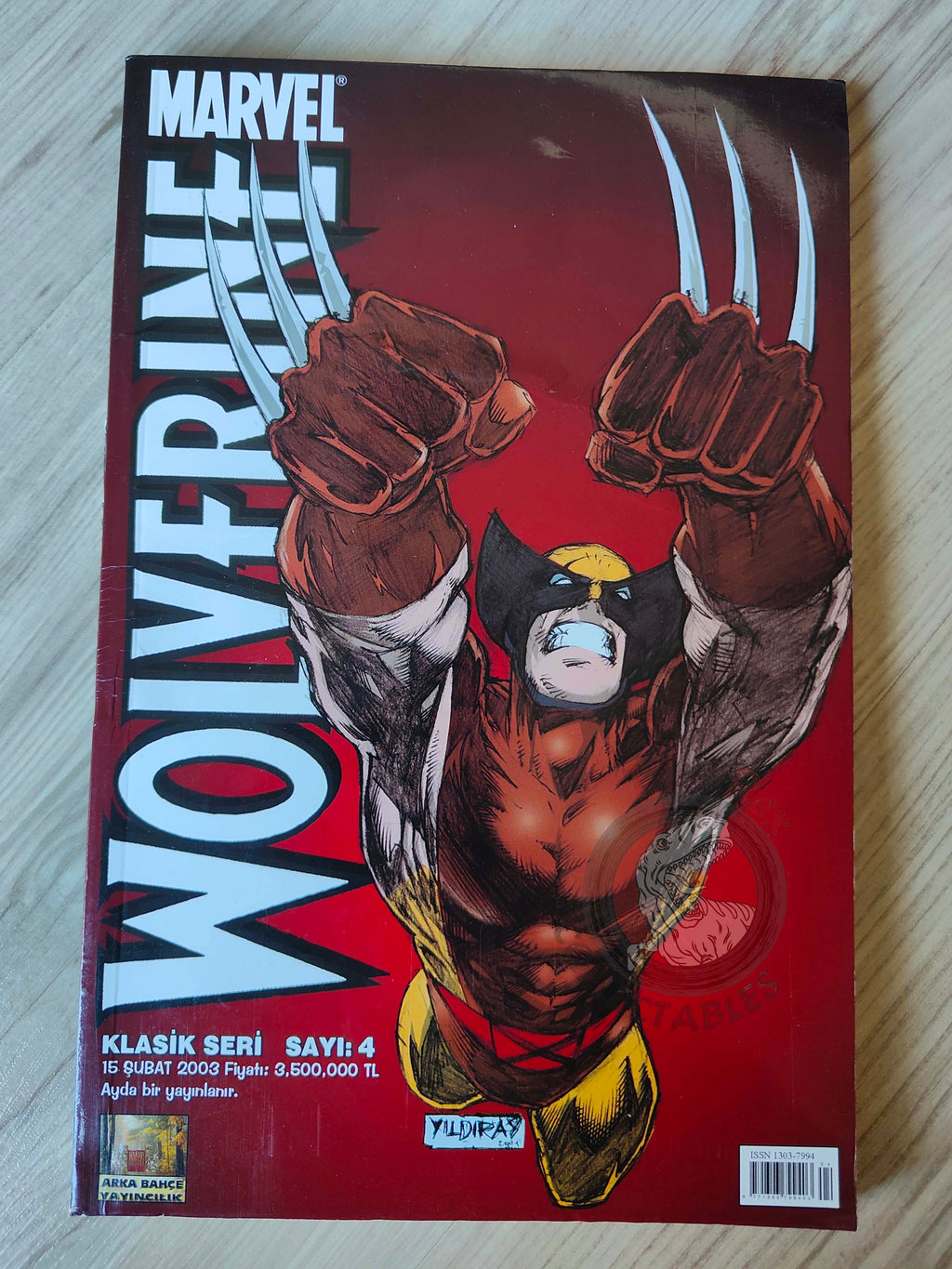 Wolverine #4 2003 Turkish Comic Turkey #36 #37 #38 #39 X-Men