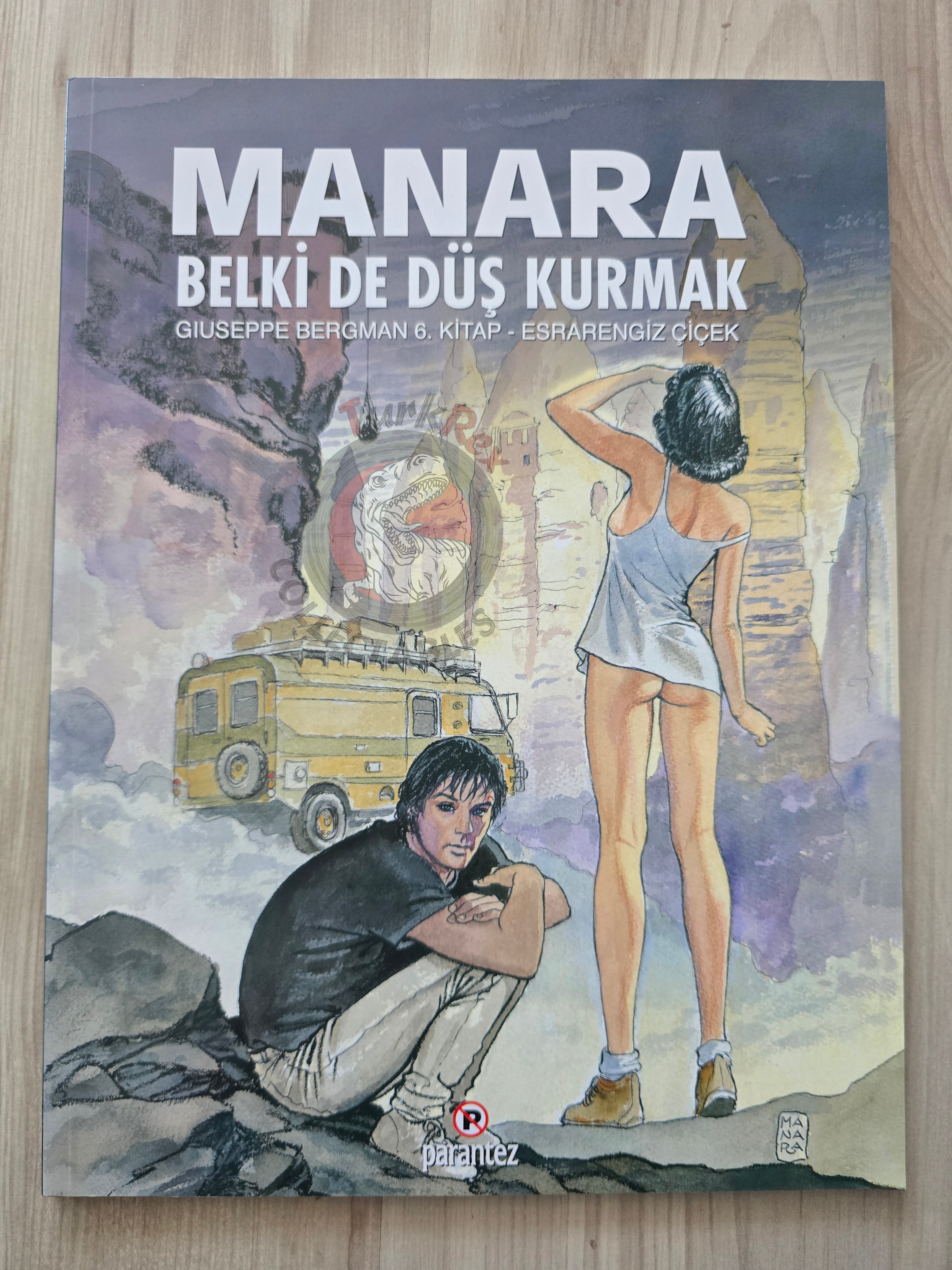 Manara Giuseppe Bergman #6 2006 Turkish Comic Turkey La fleur mystérieuse