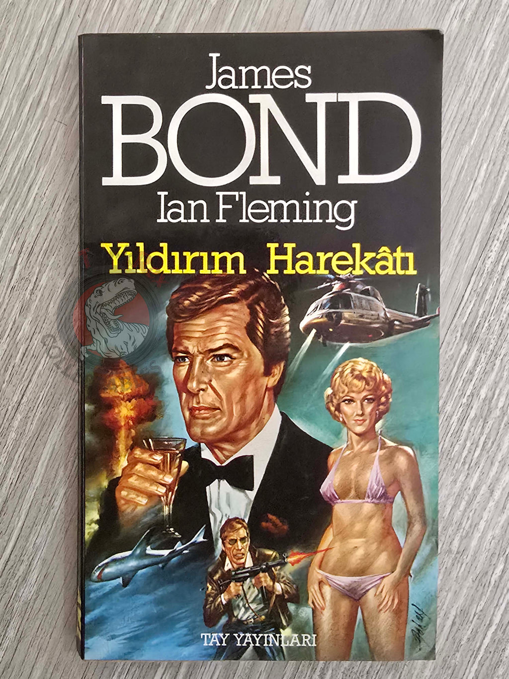 James Bond - Thunderball 1990 Turkish Book Turkey Ian Fleming