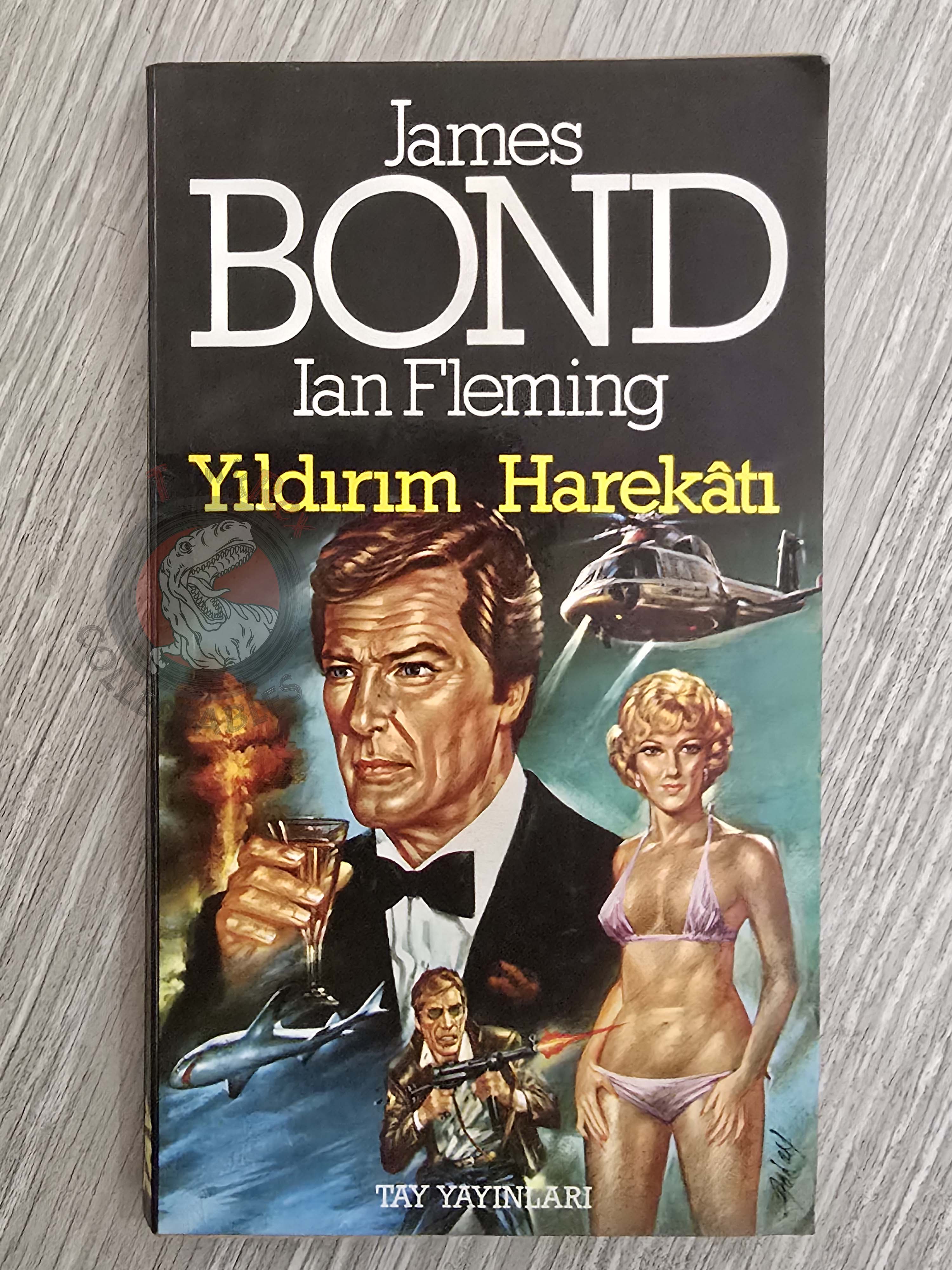 James Bond - Thunderball 1990 Turkish Book Turkey Ian Fleming
