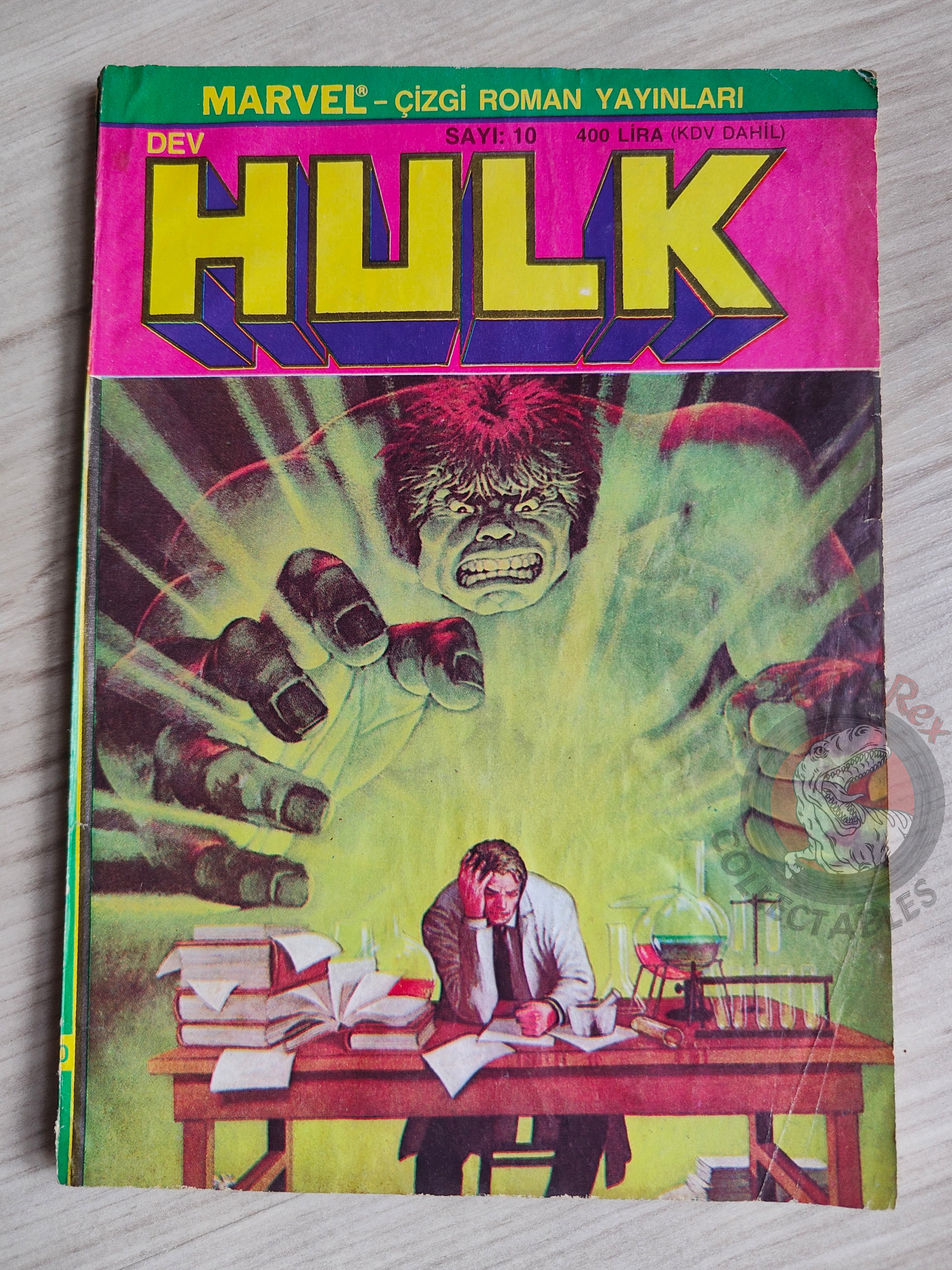 Hulk #10 1988 Turkish Comic Turkey cover #19 #131 Iron Man