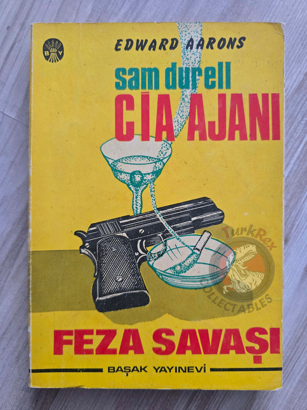 Edward Aarons – Sam Durell Assignment Moon Girl 1969 1st Turkish Book Turkey