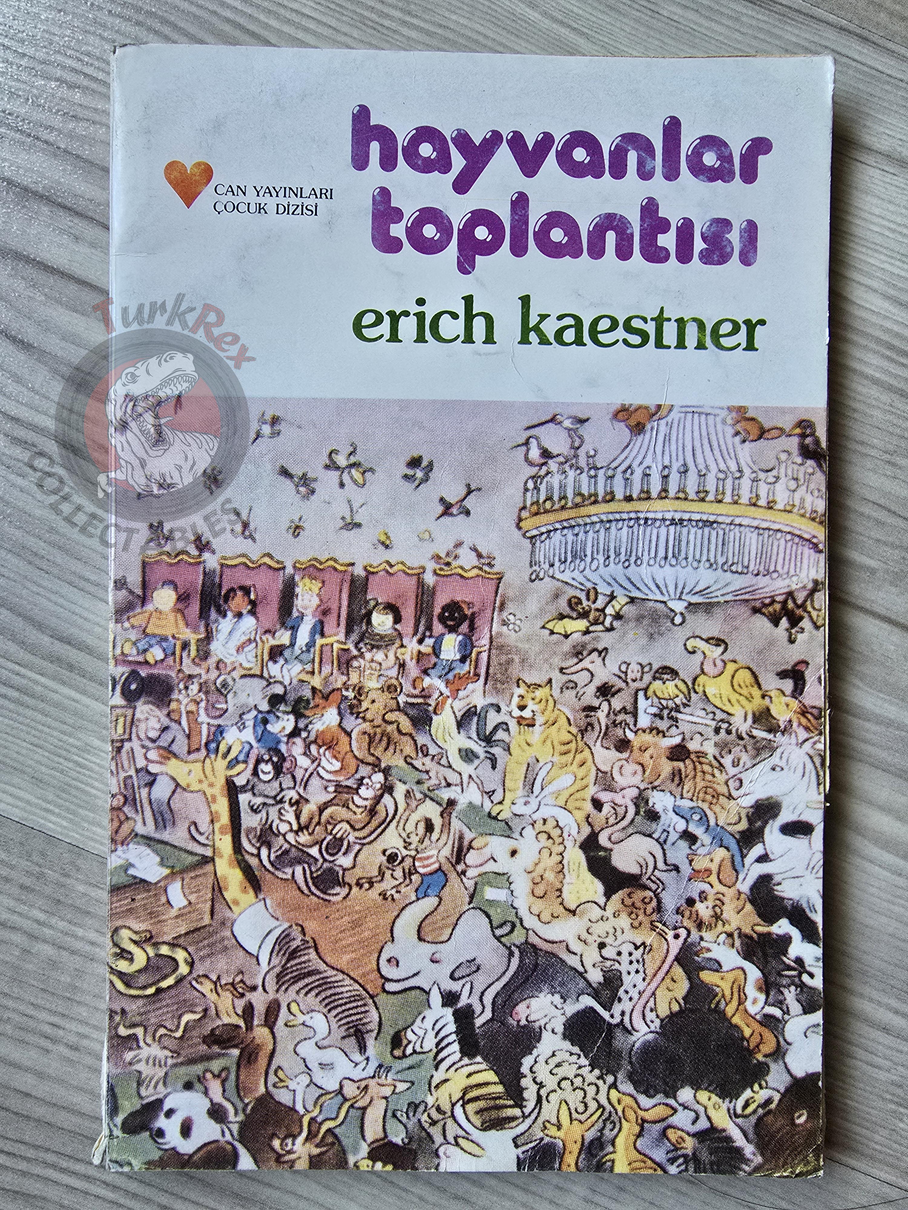 Erich Kästner – Die Konferenz der Tiere 1982 Turkish Book Turkey Illustrated