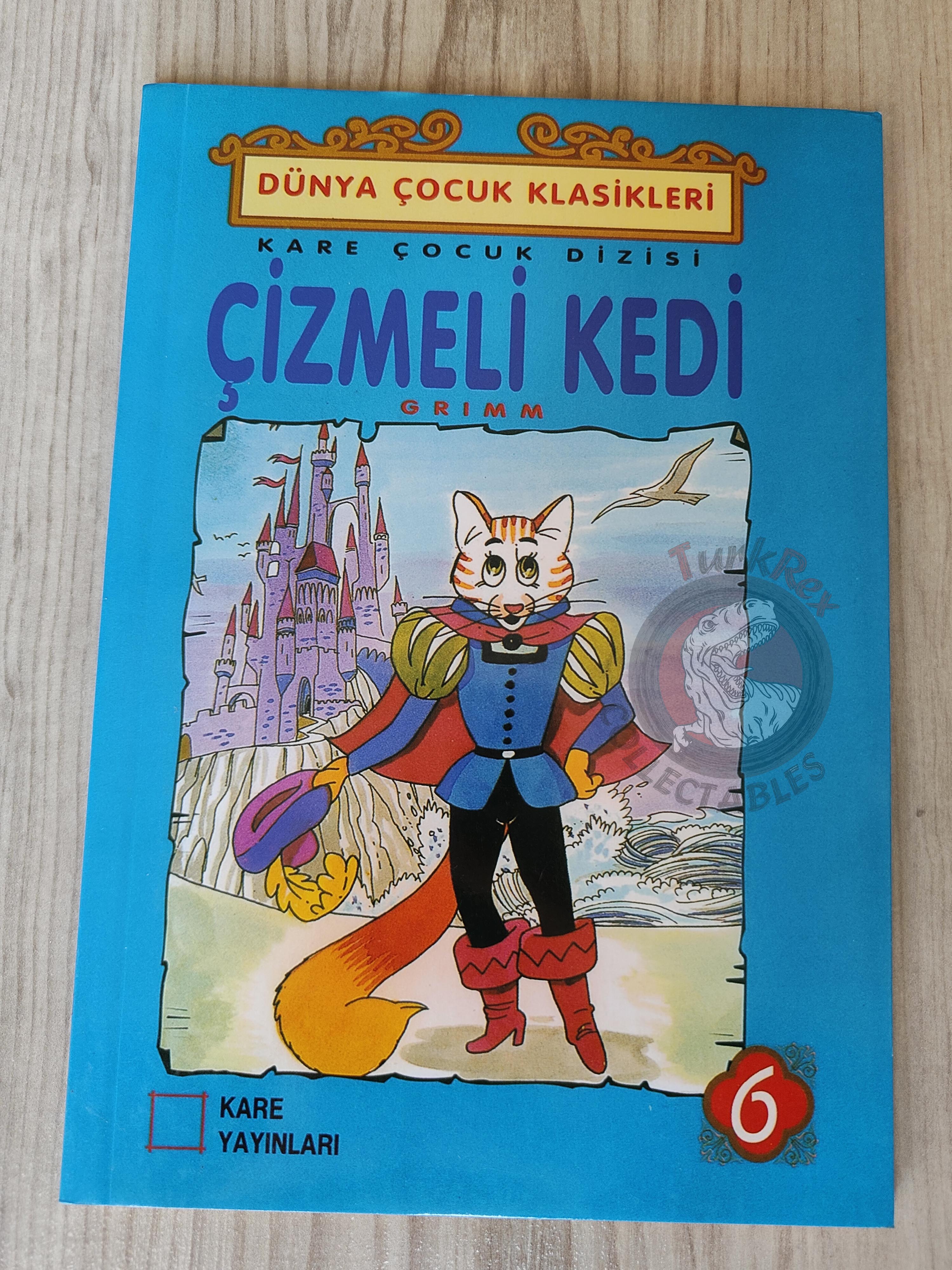 Puss in Boots – Grimm Brothers 2012 Turkish Book Turkey Illustrated