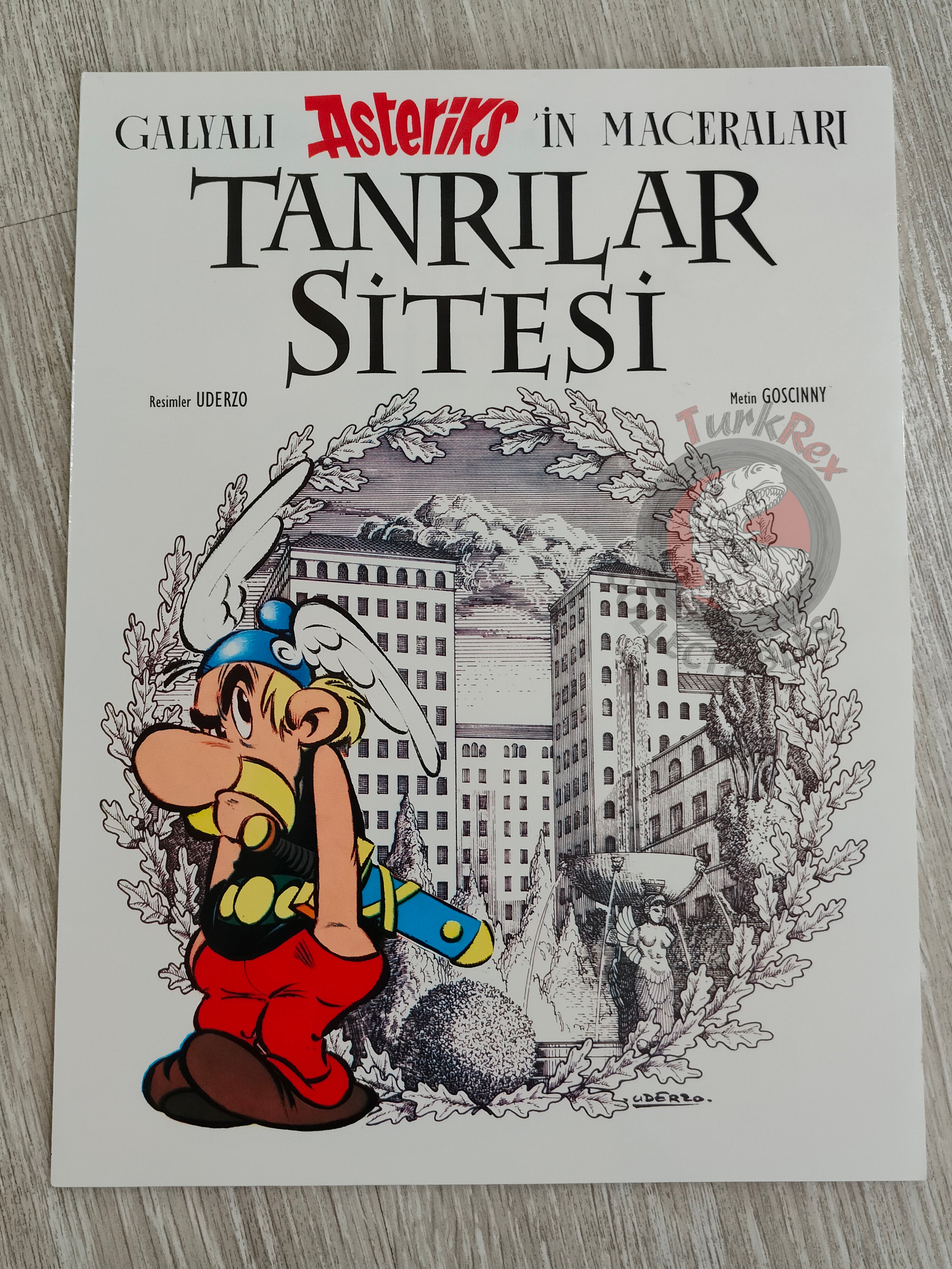 Asterix – The Mansions of the Gods 1998 1st Edition Turkish Edition Comic Turkey