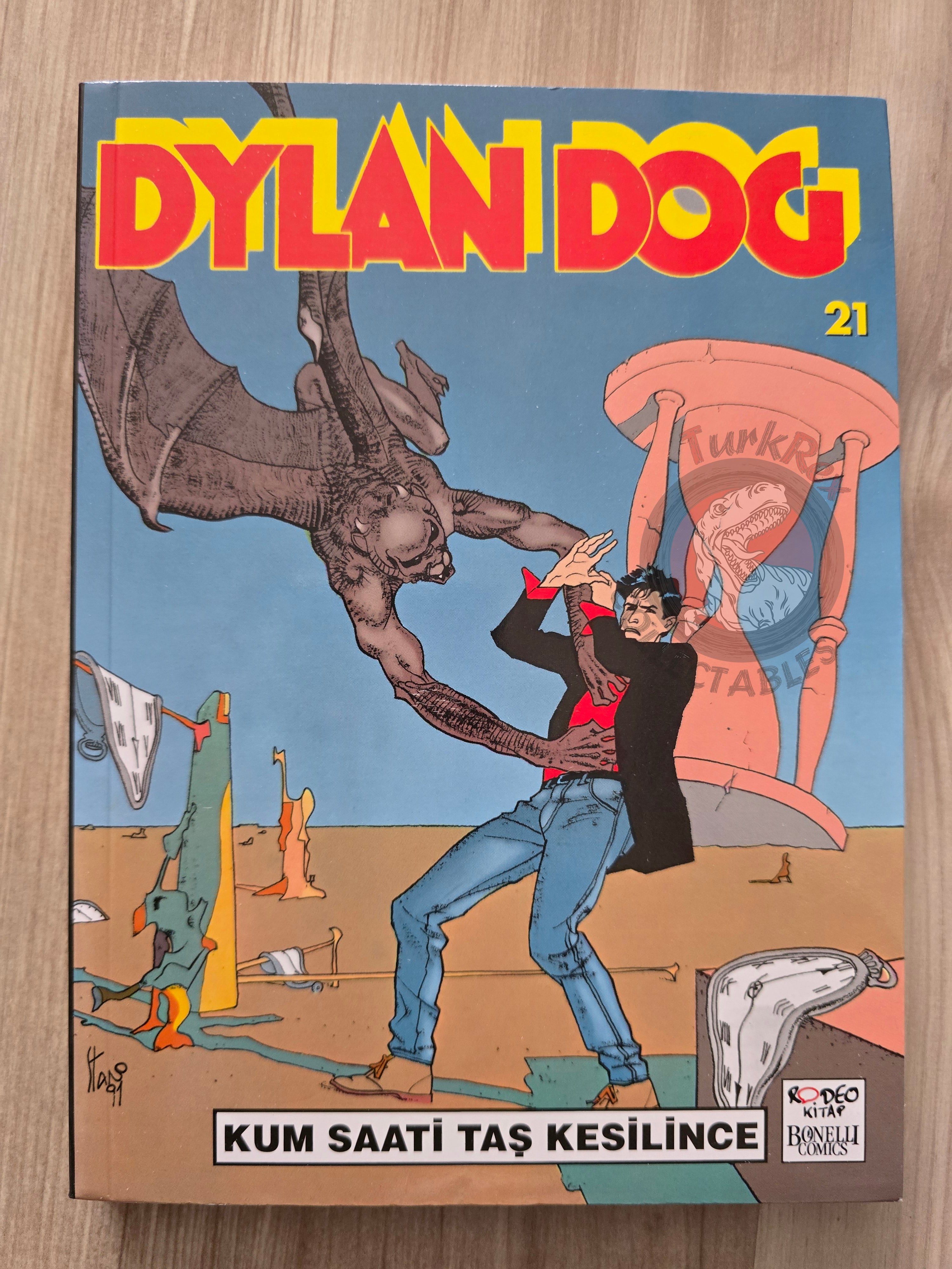 Dylan Dog #21 2007 Turkish Comic Turkey La clessidra di pietra #58 #59