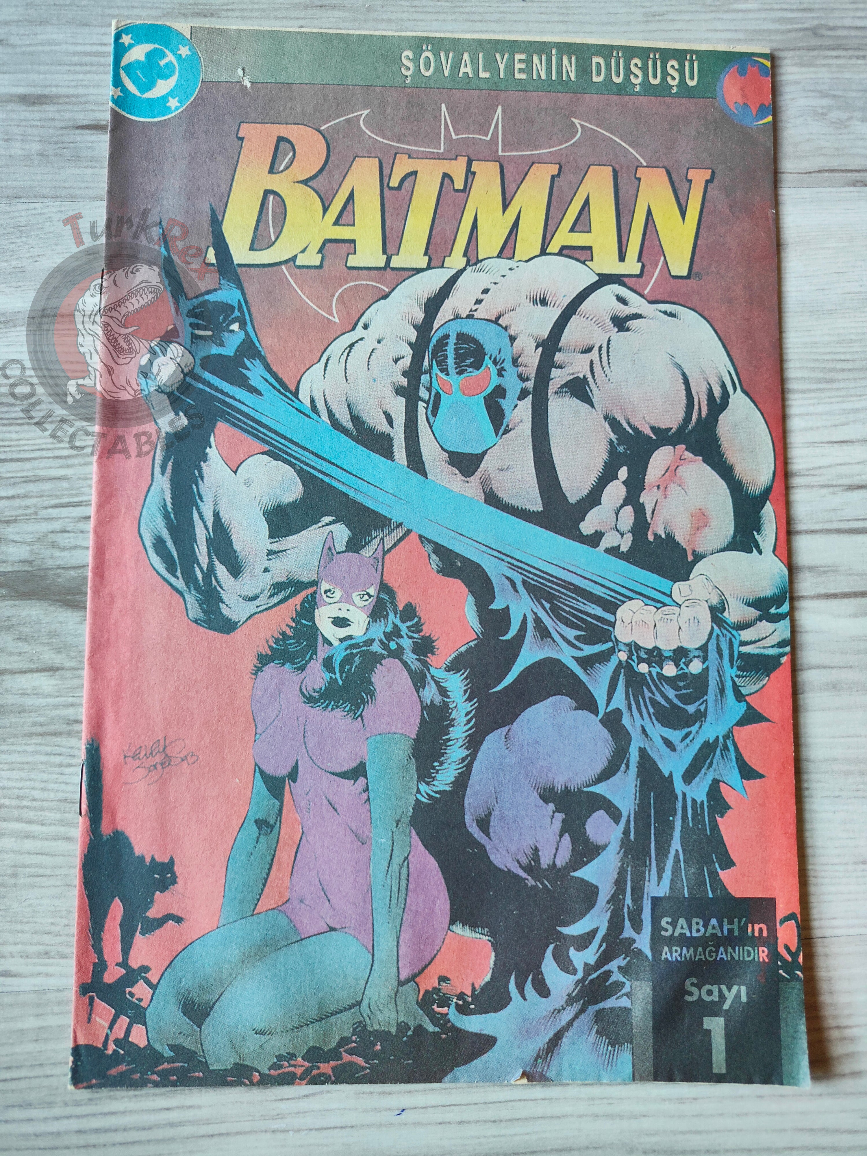 Batman: Knightfall #1 1996 Turkish Comic Turkey