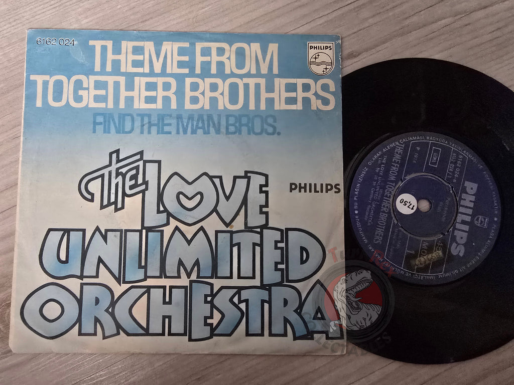 Barry White – Theme From Together Brothers 7" Turkish Pressing Vinyl Turkey Edition Love Unlimited Orchestra