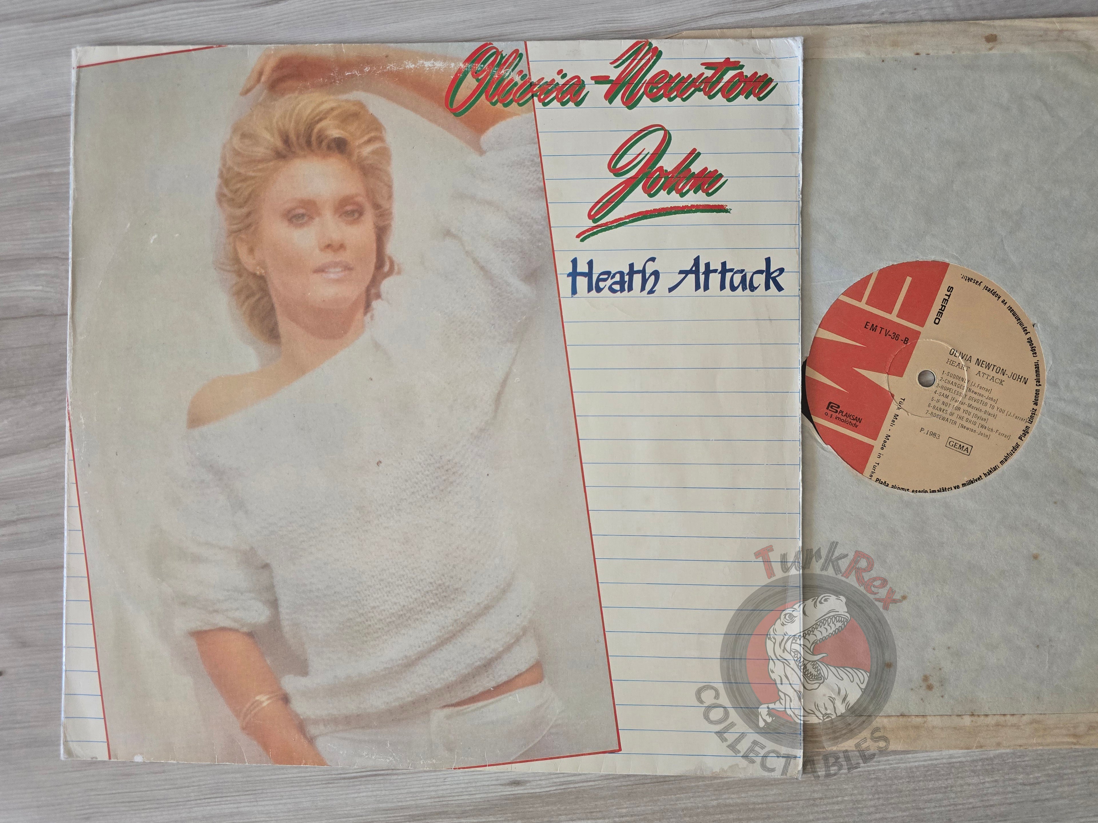 Olivia Newton-John – Heart Attack Turkish Pressing Vinyl Turkey Edition