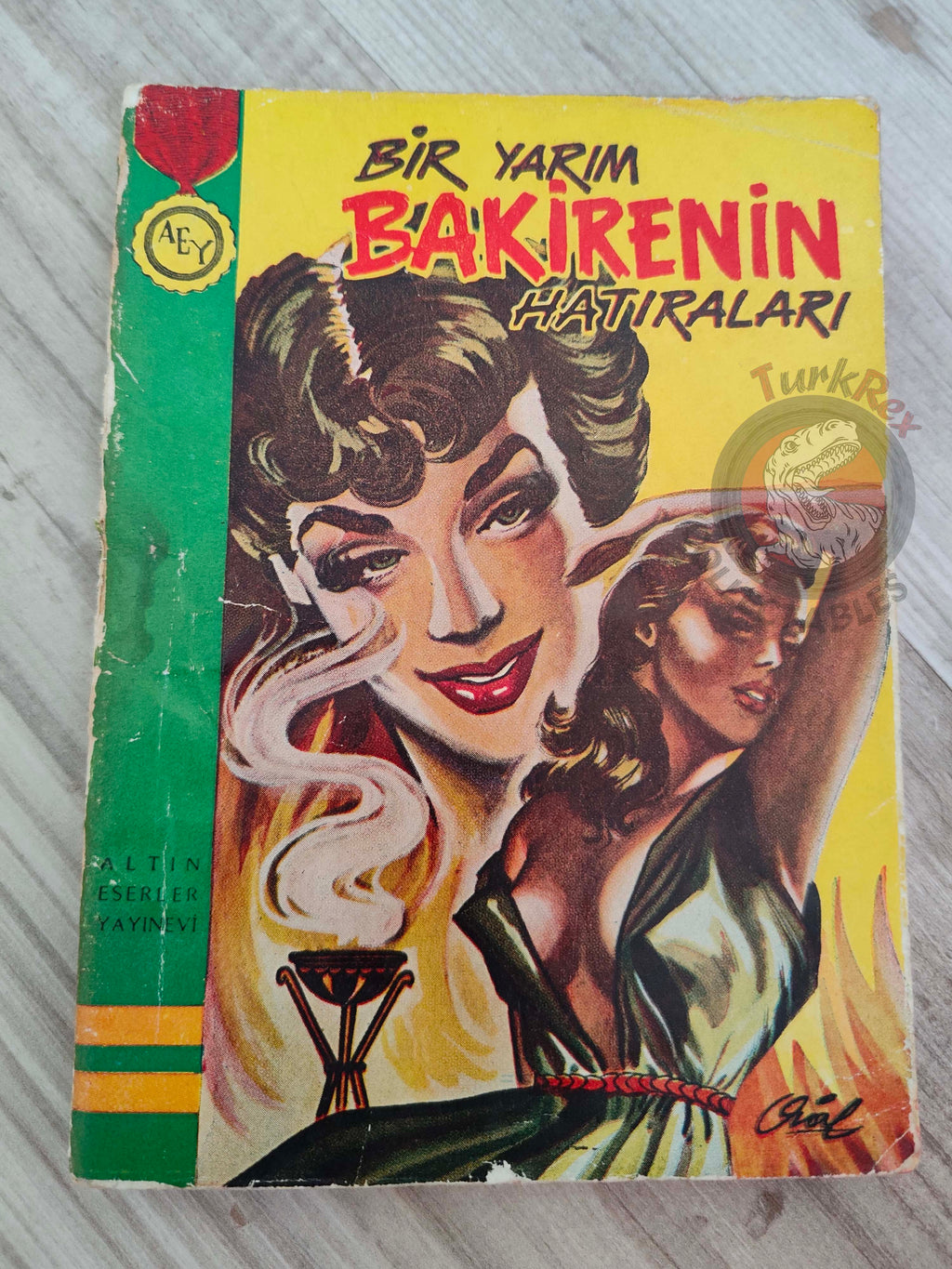 Floyd Mahannah – The Broken Body 1955 1st Turkish Book Turkey