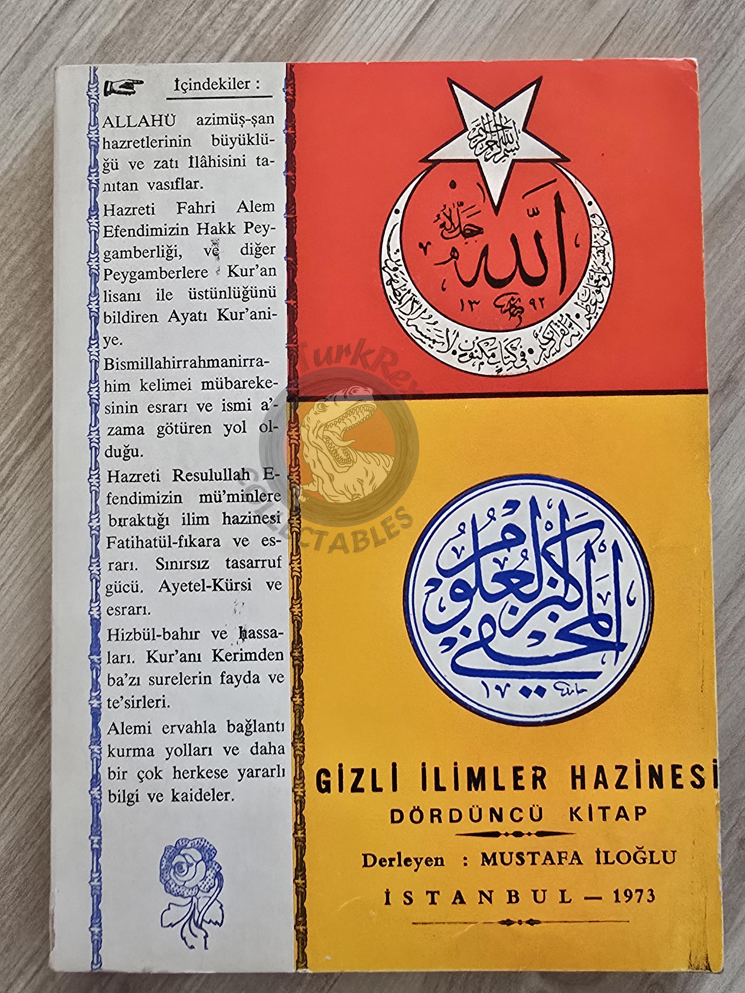 Hidden Sciences Vol 4 Islamic Occult Havass Vefq Spells Charm Turkish Book Islam Talisman