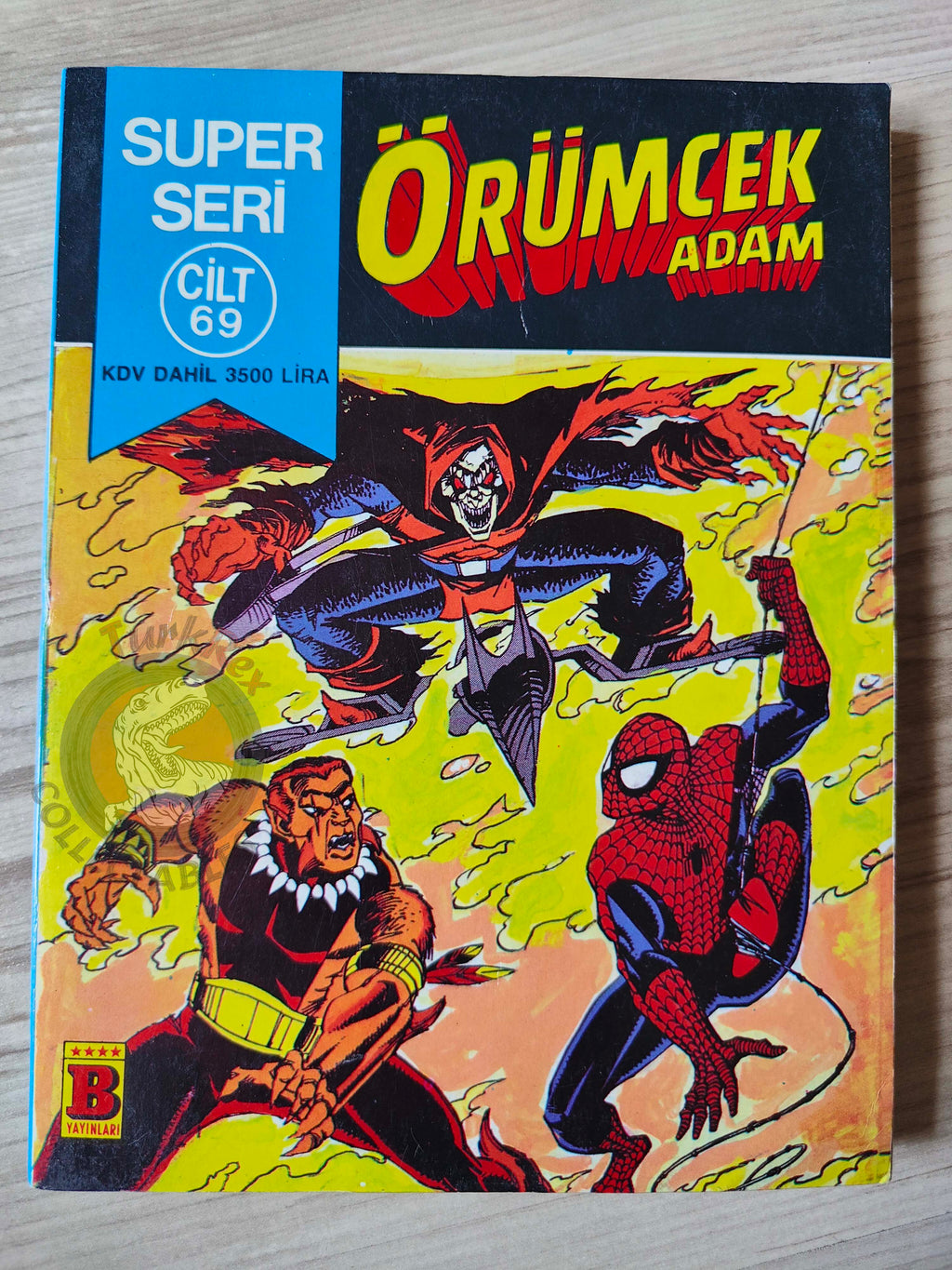 Spider-Man Vol #69 Turkish Comic Turkey Amazing #289 Spectacular #127 #128 #129 #130