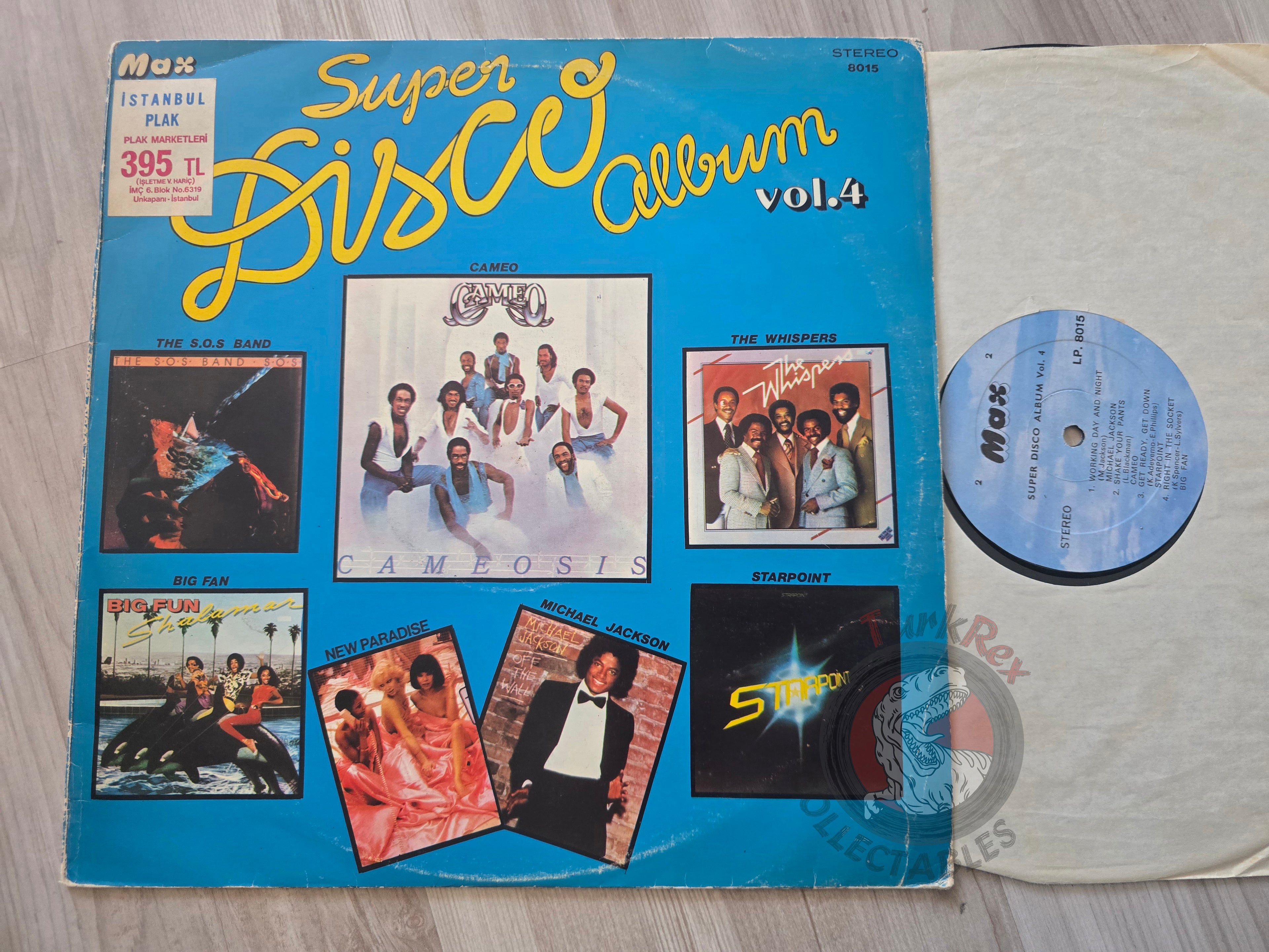 Various – Super Disco Album Vol. 4 Turkish Pressing Vinyl Turkey Edition Michael Jackson