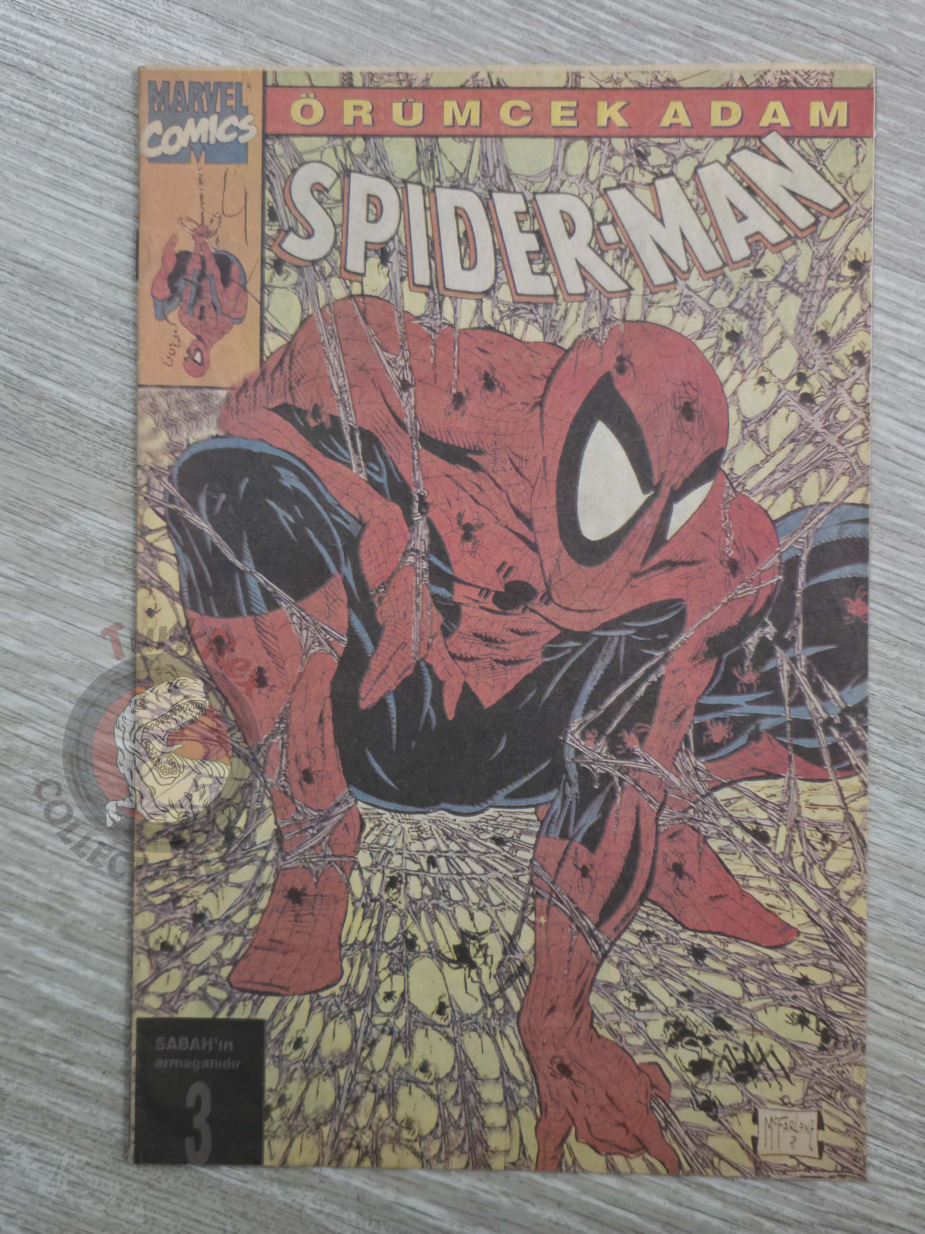 Spider-Man #3 1990s Turkish Comic Turkey Spider-Man #1 Todd McFarlane