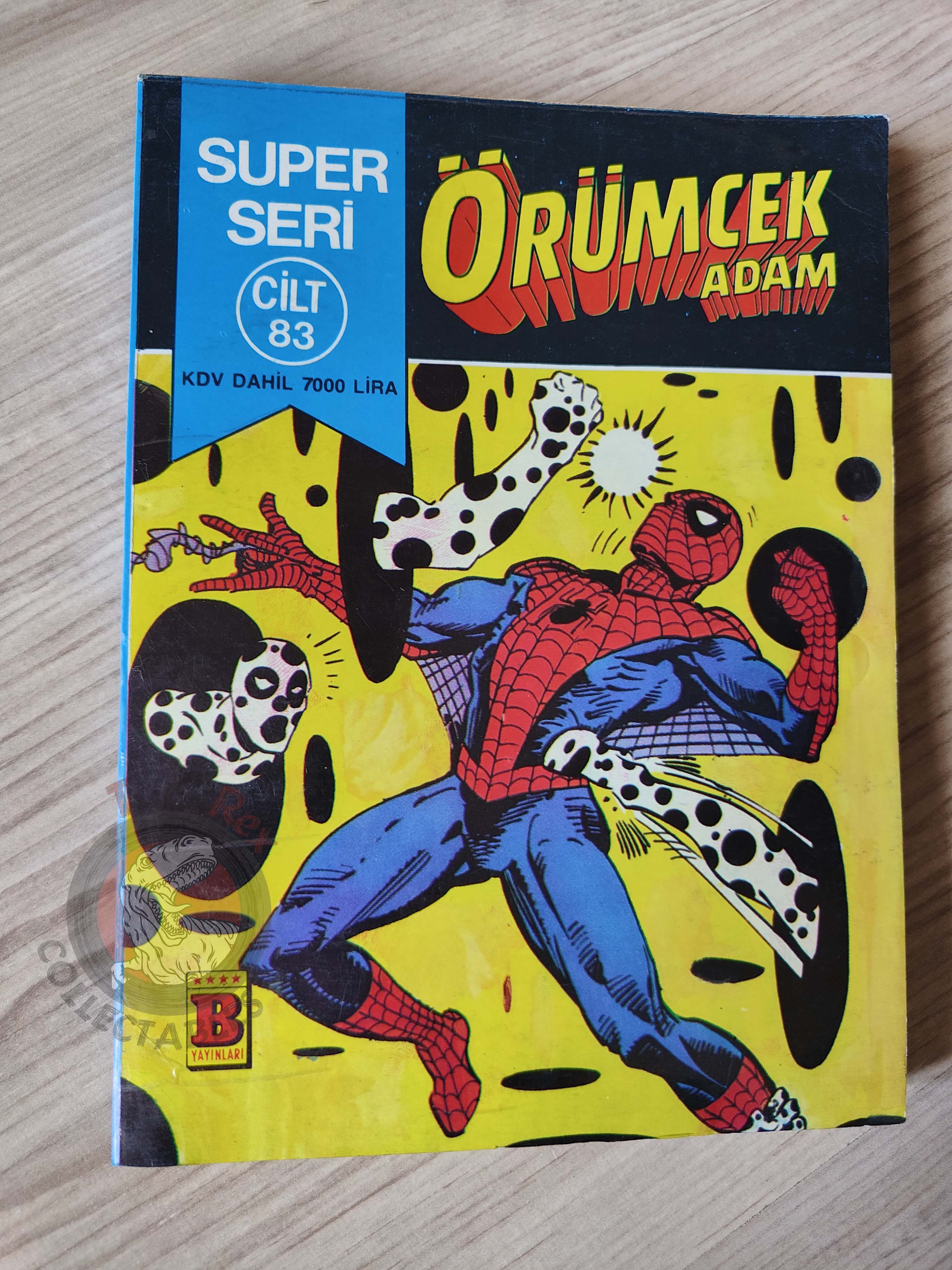 Spider-Man Vol #83 Turkish Comic Turkey Amazing #313 Spectacular #152 #149 Web of #53