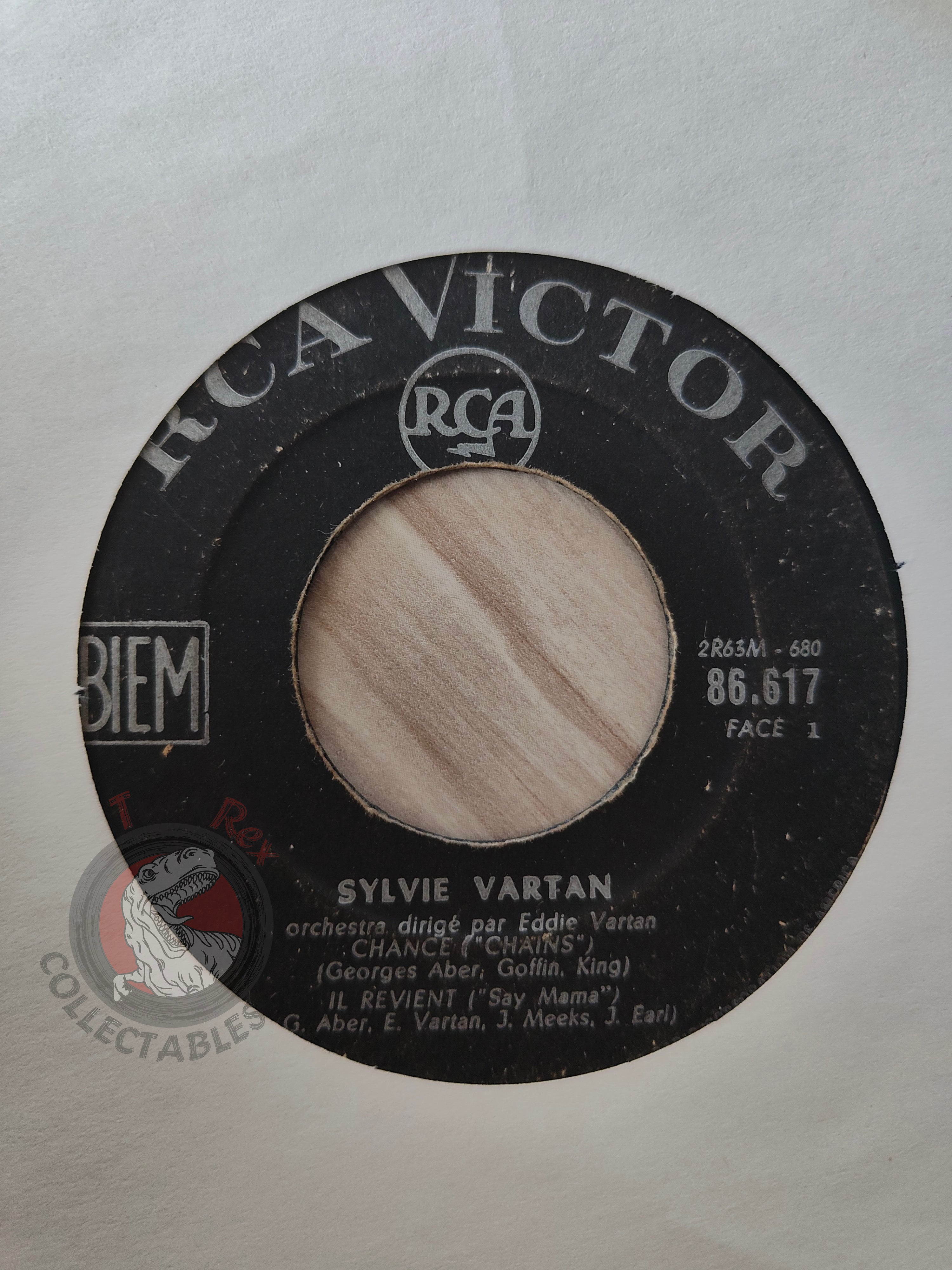 Sylvie Vartan – Chance (Chains) 7" Turkish Pressing Vinyl Turkey Edition