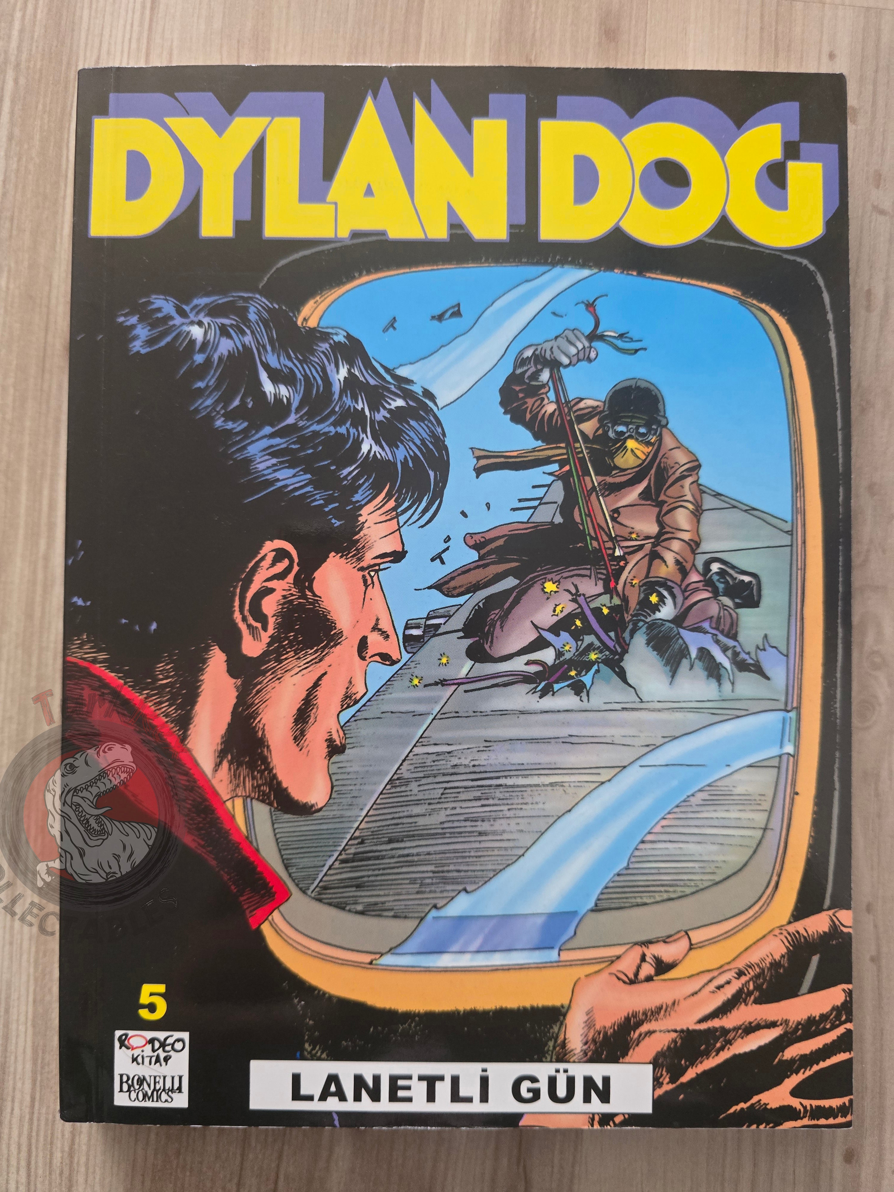 Dylan Dog #5 2003 Turkish Comic Turkey Giorno maledetto #21 #22