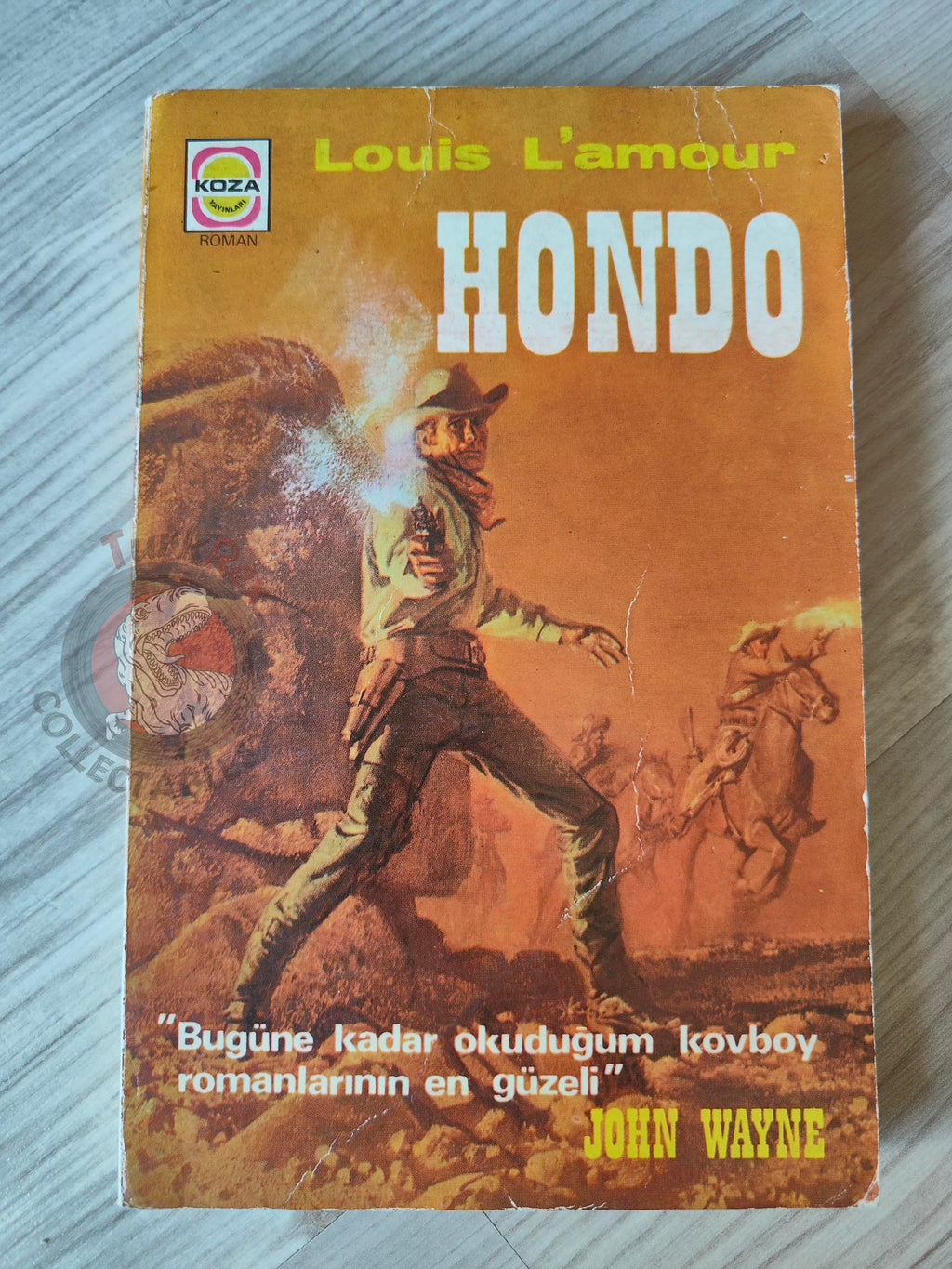 Louis L'Amour – Hondo 1973 1st Turkish Book Turkey