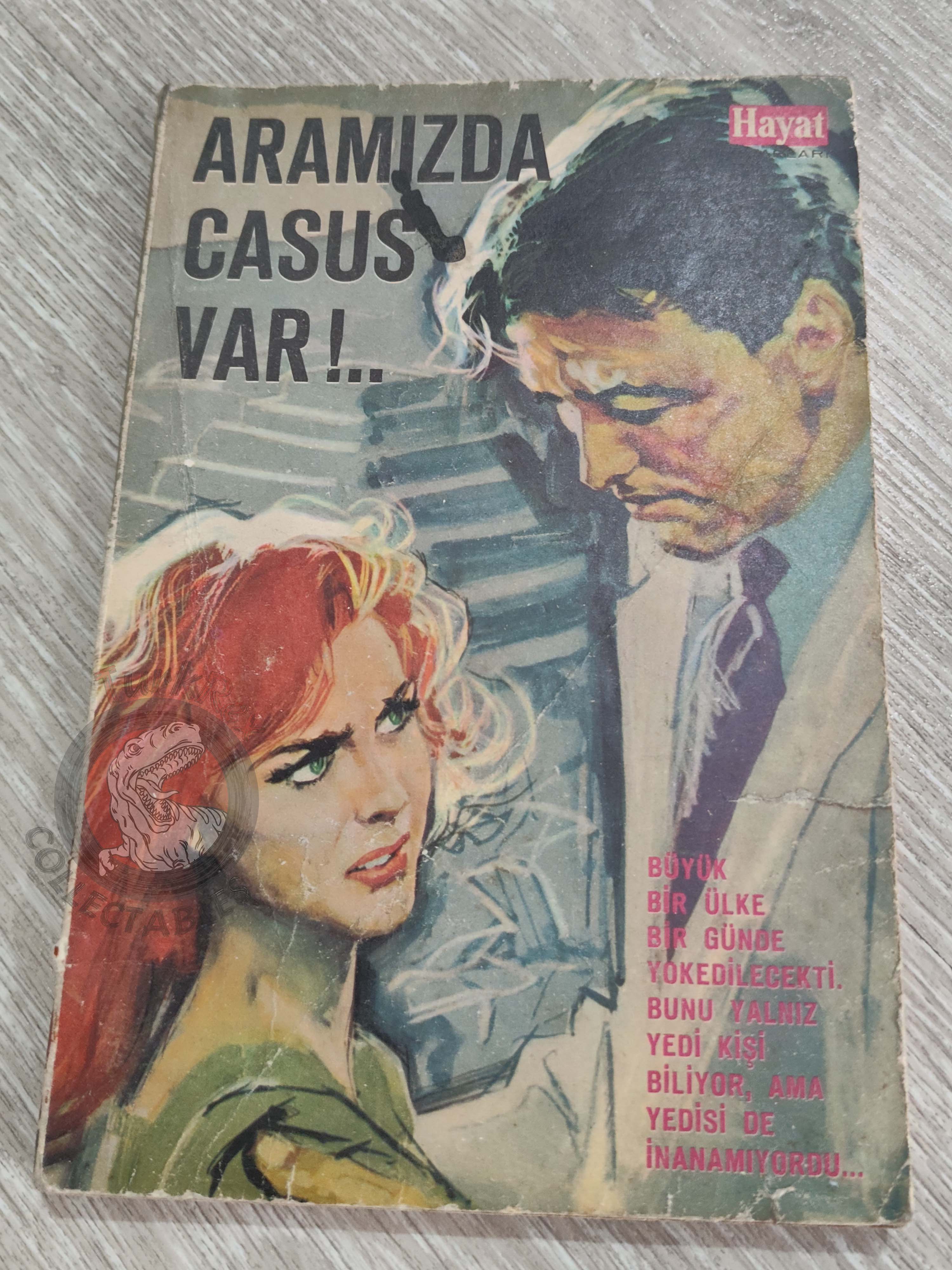 Pat Frank – Forbidden Area 1967 1st Turkish Book Turkey