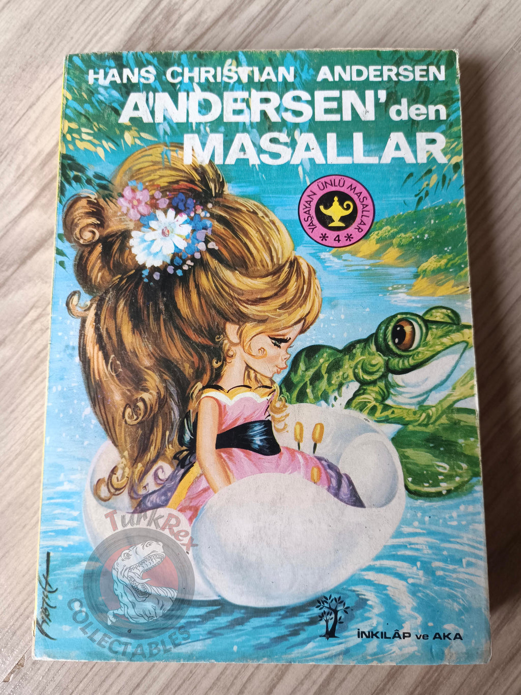 Hans Christian Andersen –  Andersen's Fairy Tales 1982 Turkish Book Turkey Illustrated