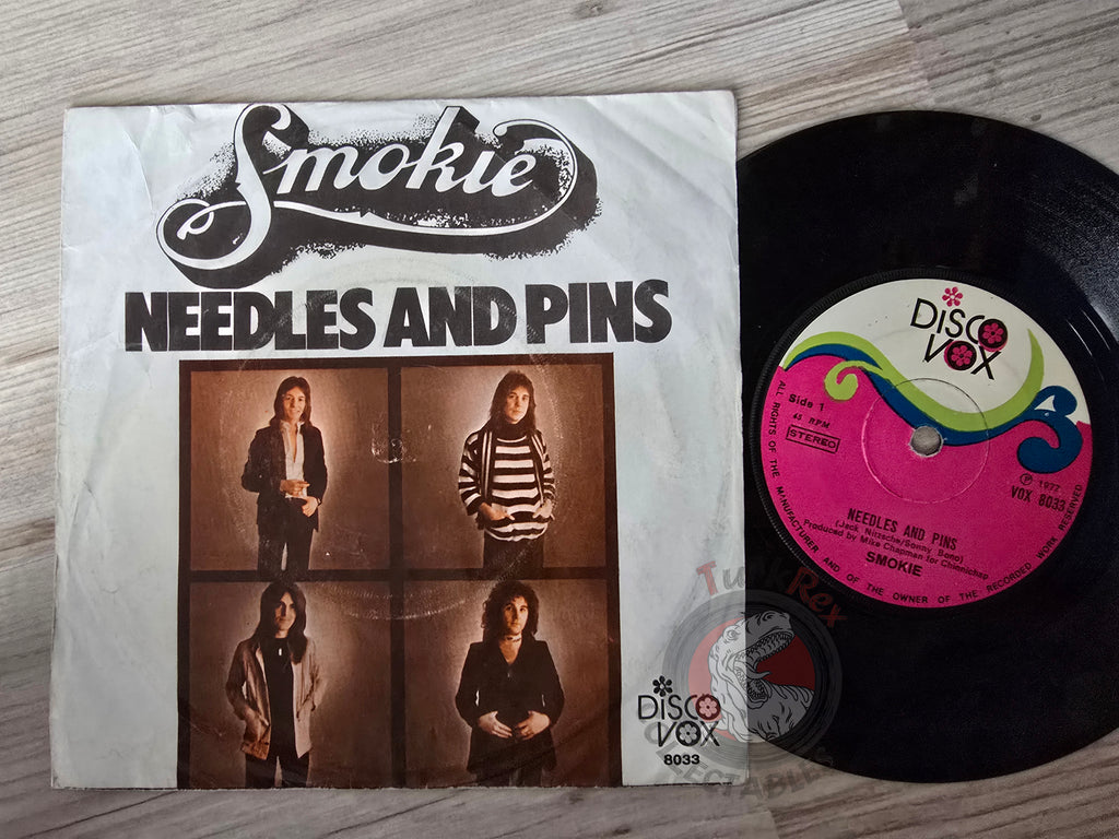 Smokie – Needles And Pins 7" Turkish Pressing Vinyl Turkey Edition