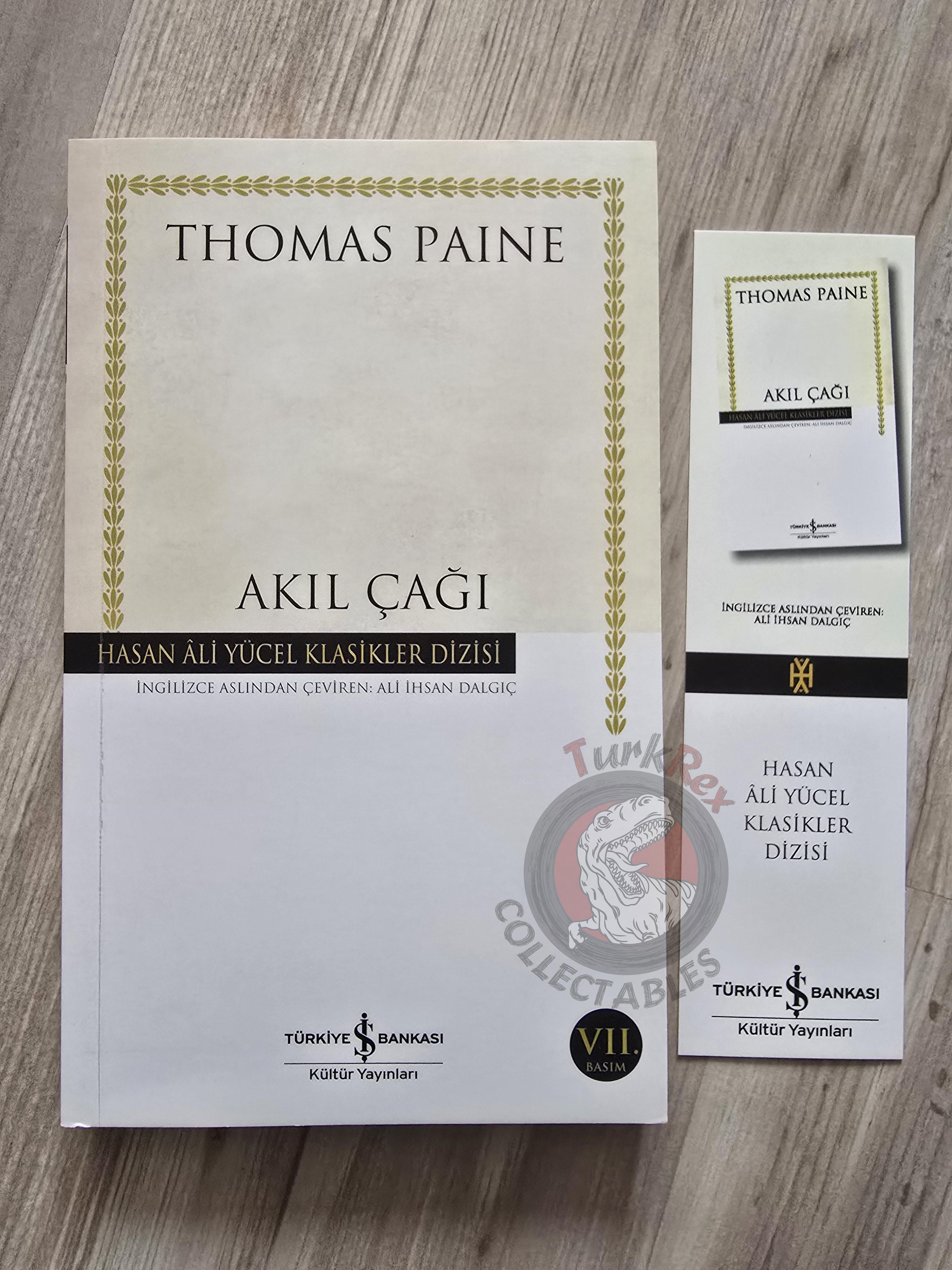 Thomas Paine – The Age of Reason 2018 Turkish Book Turkey