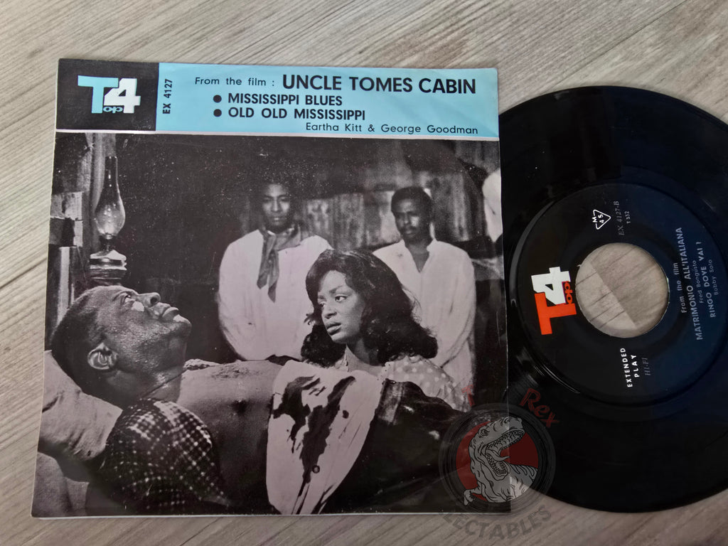 Eartha Kitt & George Goodman / Freed Bongusto / Bobby Solo 7" Iran Pressing Vinyl Iranian Edition