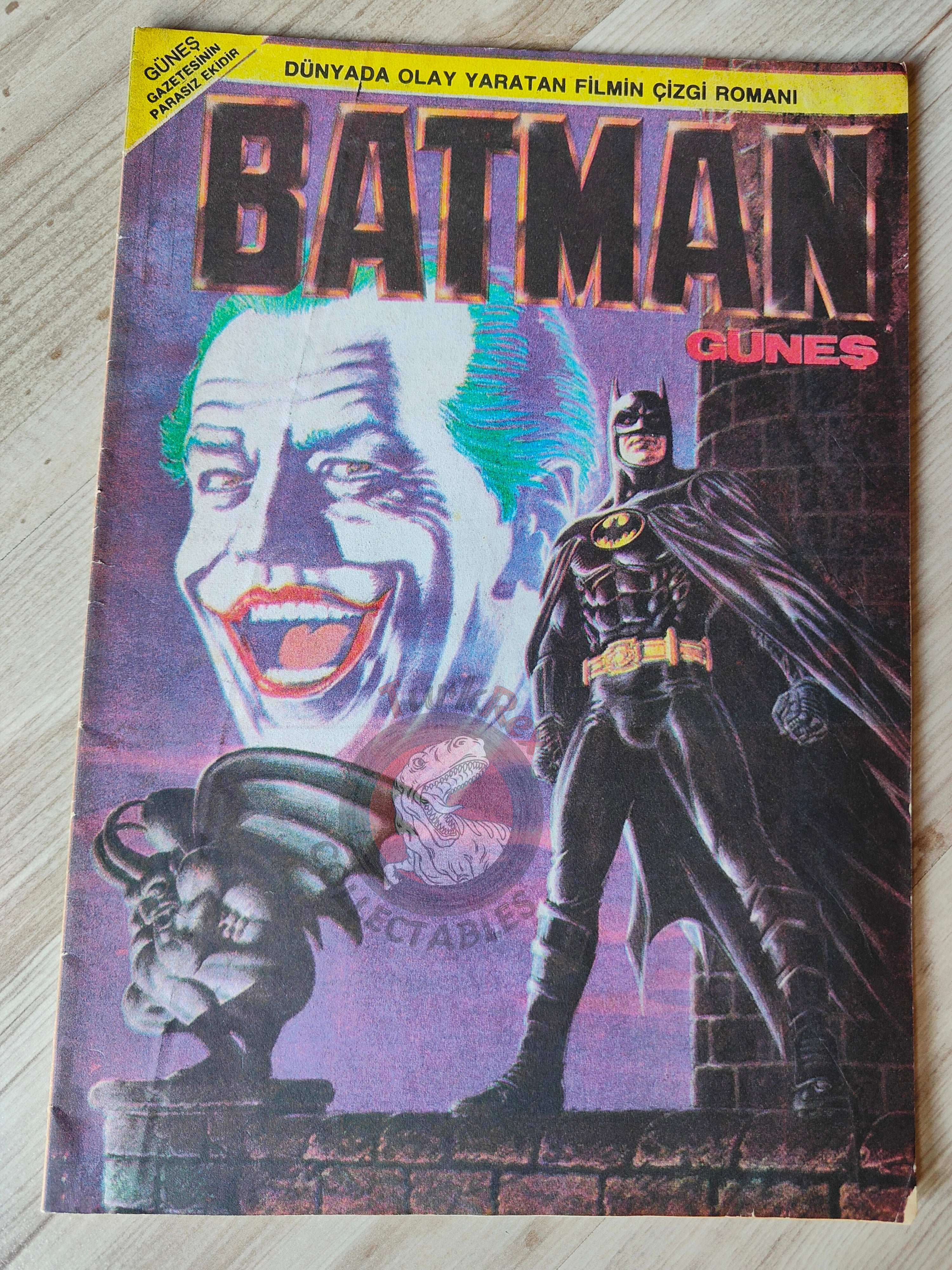 Batman The 1989 Movie Adaptation Issue #1 1989 Turkish Joker Comic Turkey
