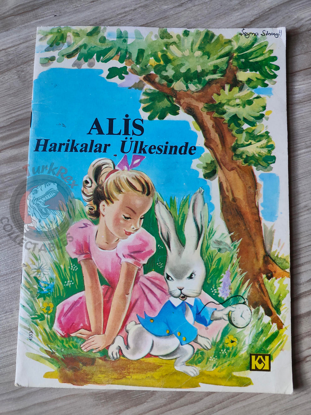 Lewis Carroll – Alice in Wonderland 1988 Turkish Book Turkey Illustrated Alice Huertas