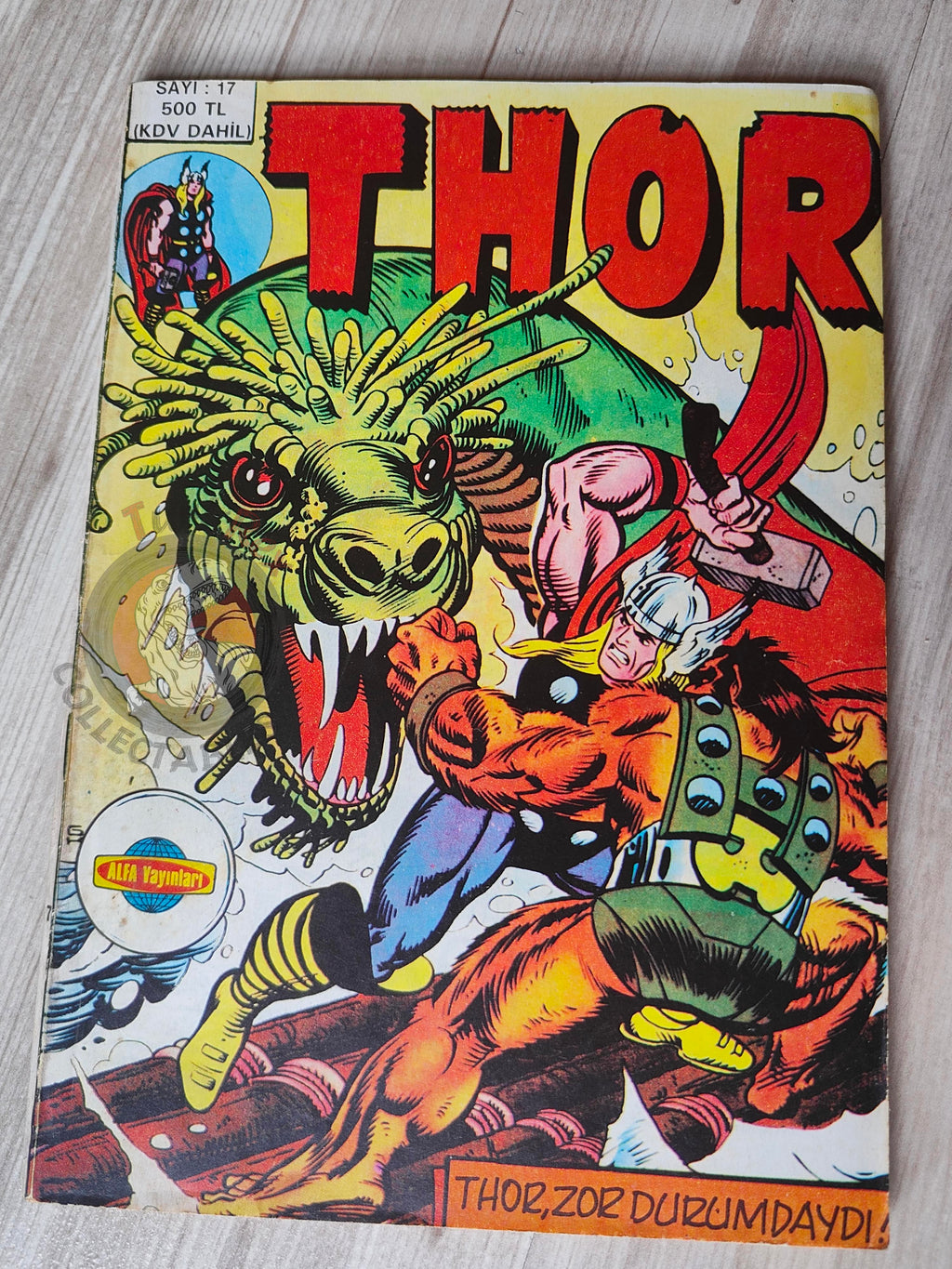 Thor #17 1988 Turkish Comic Turkey The Mighty Thor #236–238