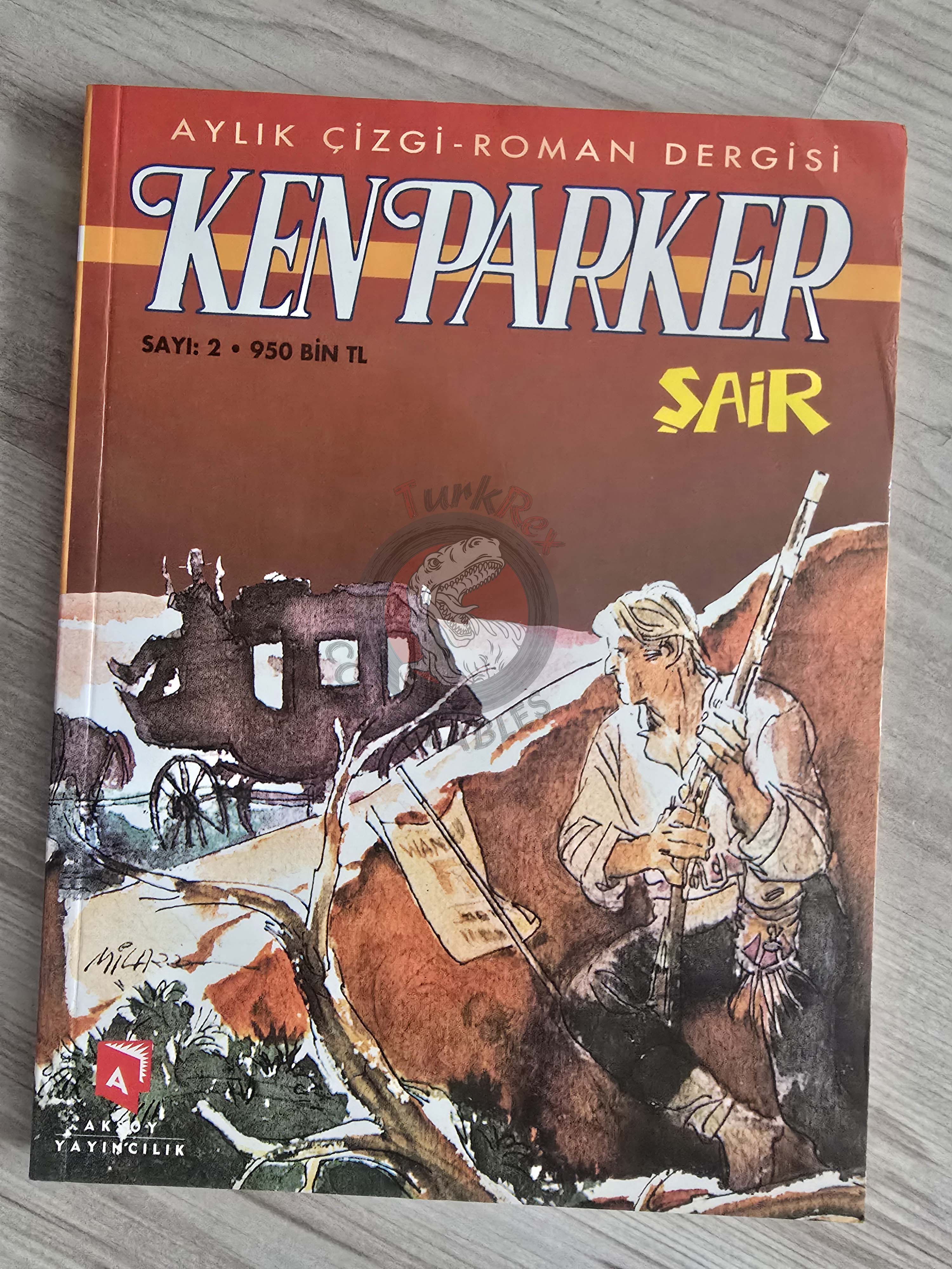 Ken Parker #2 1999 Il Poeta  #38 Turkish Comic Turkey