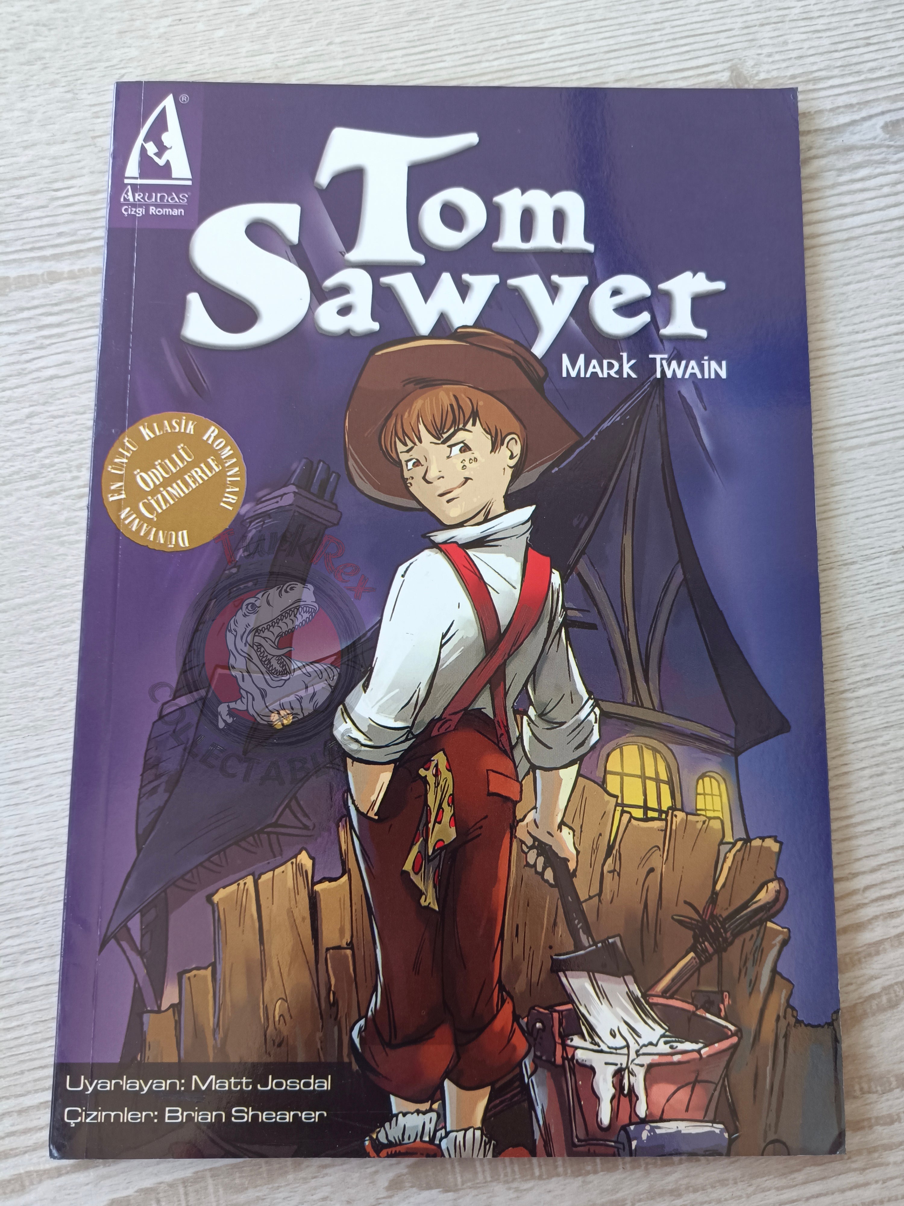 Tom Sawyer  – Mark Twain Turkish Comic Turkey Campfire Classics