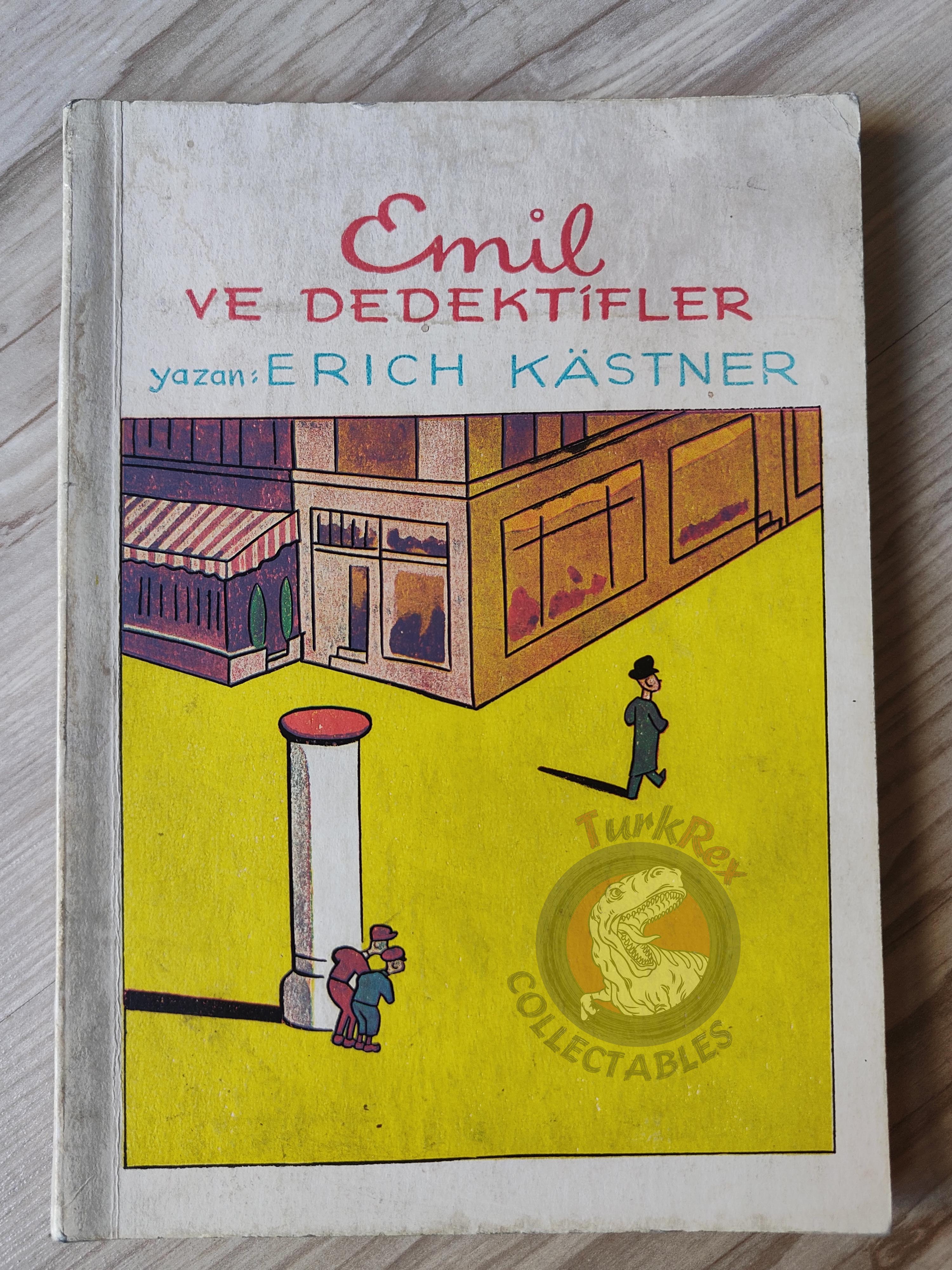 Erich Kästner – Emil and the Detectives 1967 Turkish Book Turkey Illustrated
