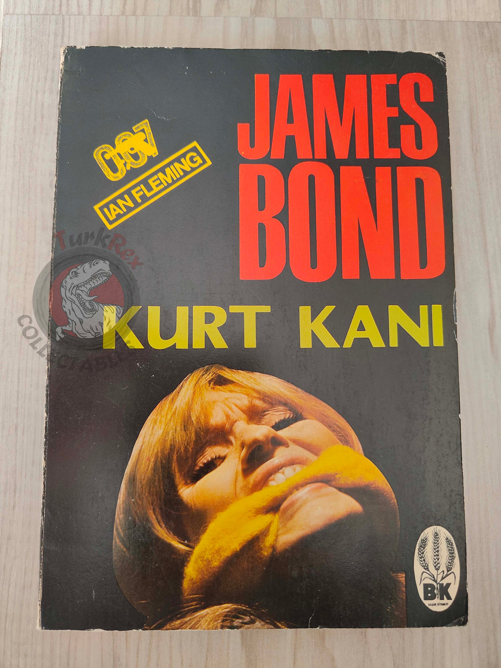 James Bond - On Her Majesty's Secret Service 1973 Turkish Book Turkey Ian Fleming