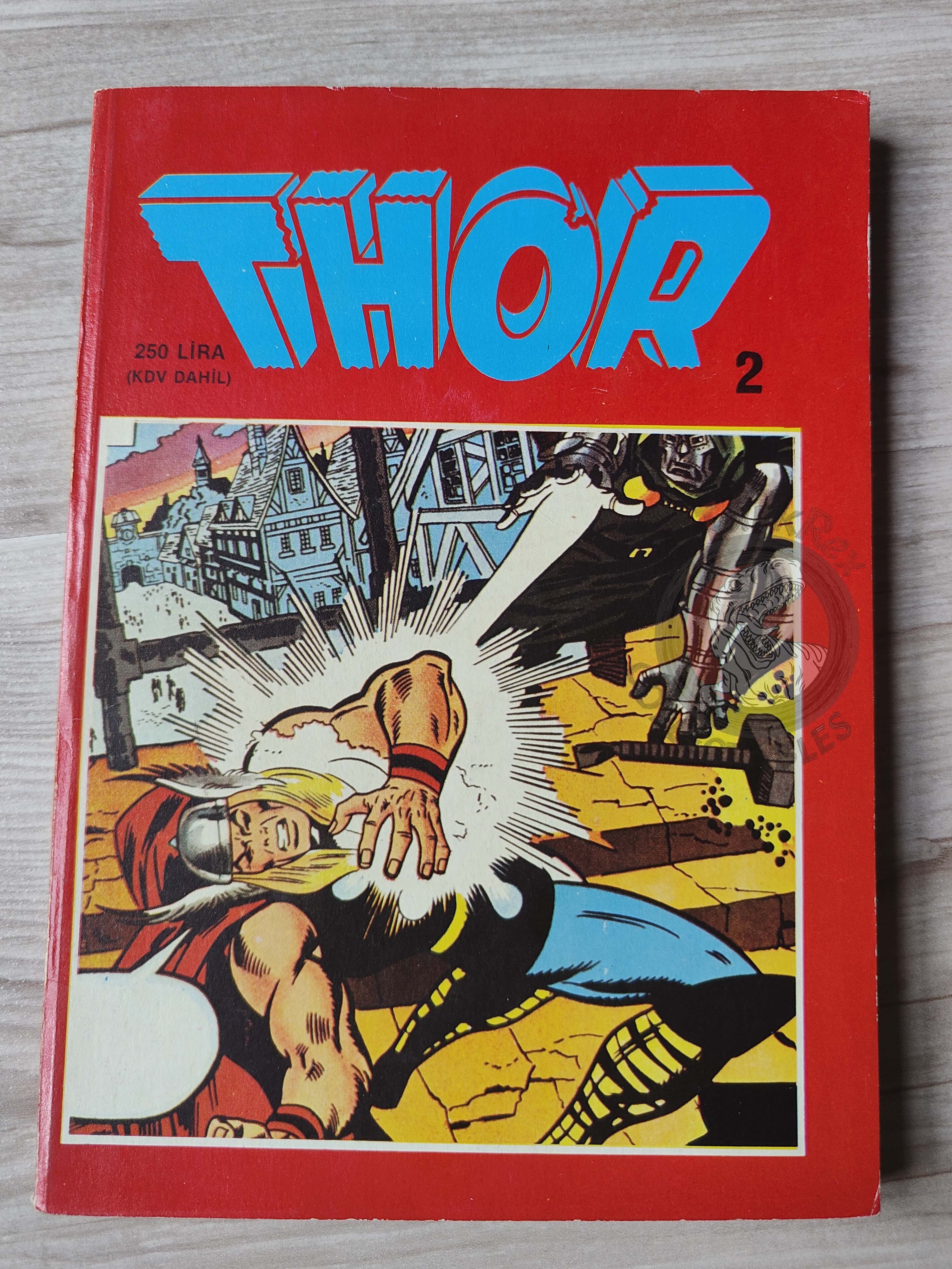 Thor #2 1985 Turkish Comic Turkey The Mighty Thor #183–187
