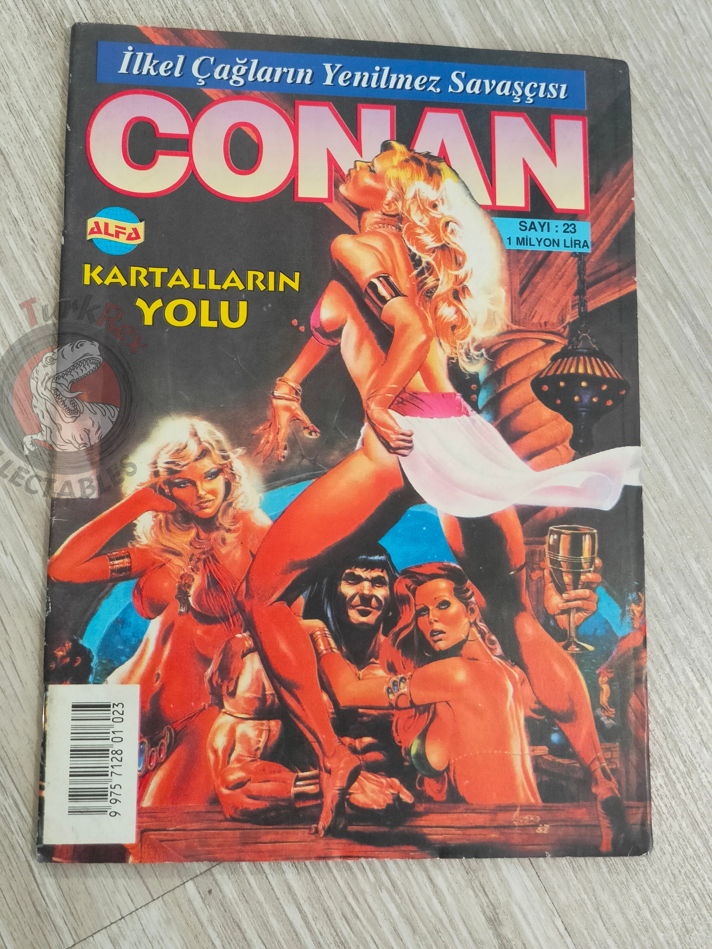 Conan #23 The Savage Sword of Conan #39 Turkish Comic Turkey