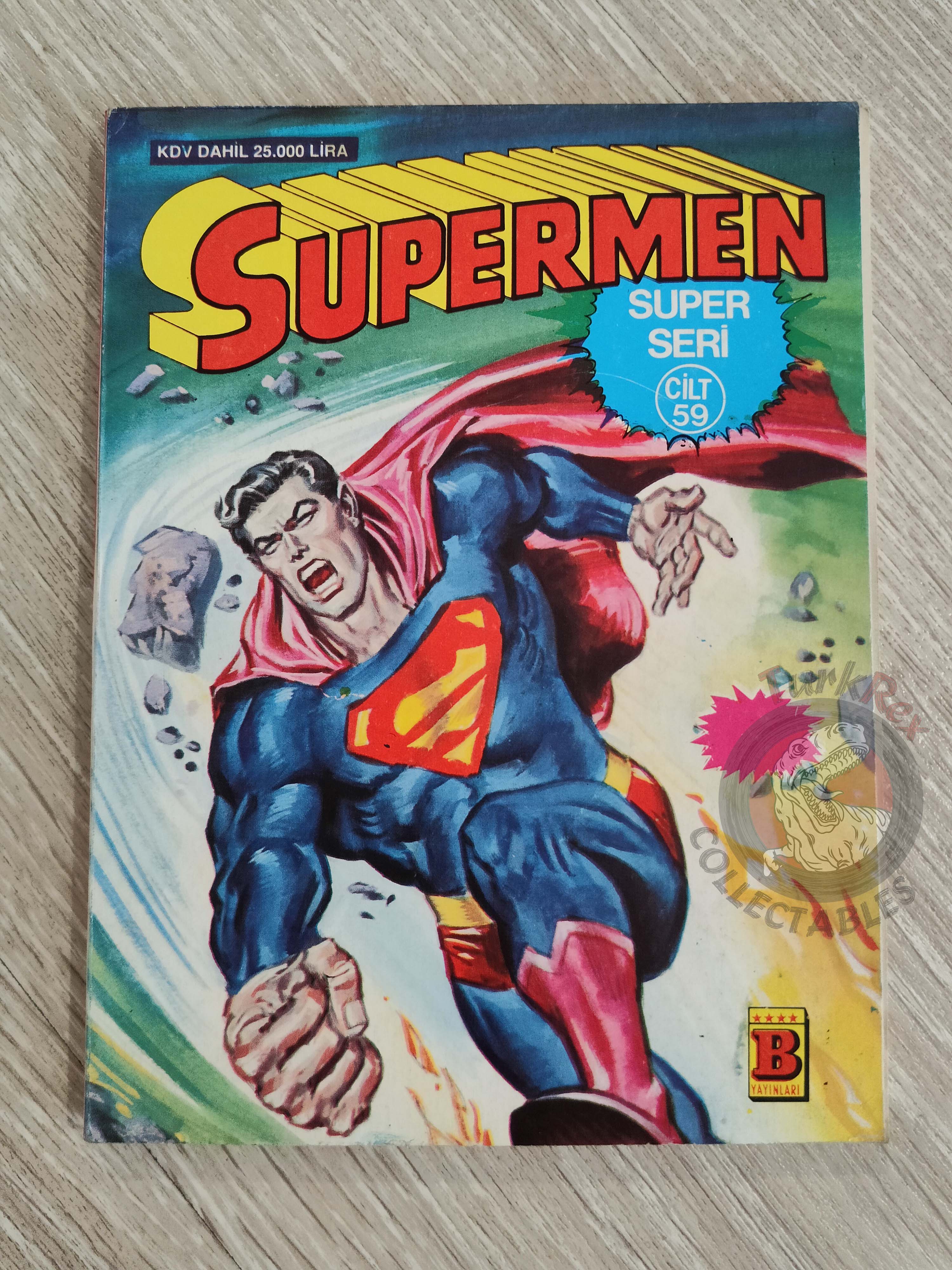 Superman Vol #59 1994 Turkish Comic Turkey Action Comics #527 The Super Friends #14