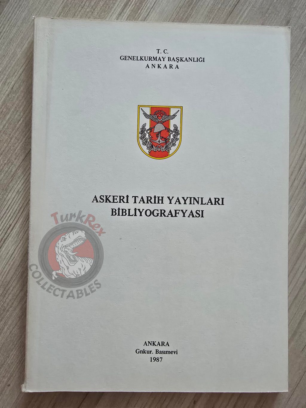 Bibliography of Military History Publications 1987 Turkish Book Turkey Military