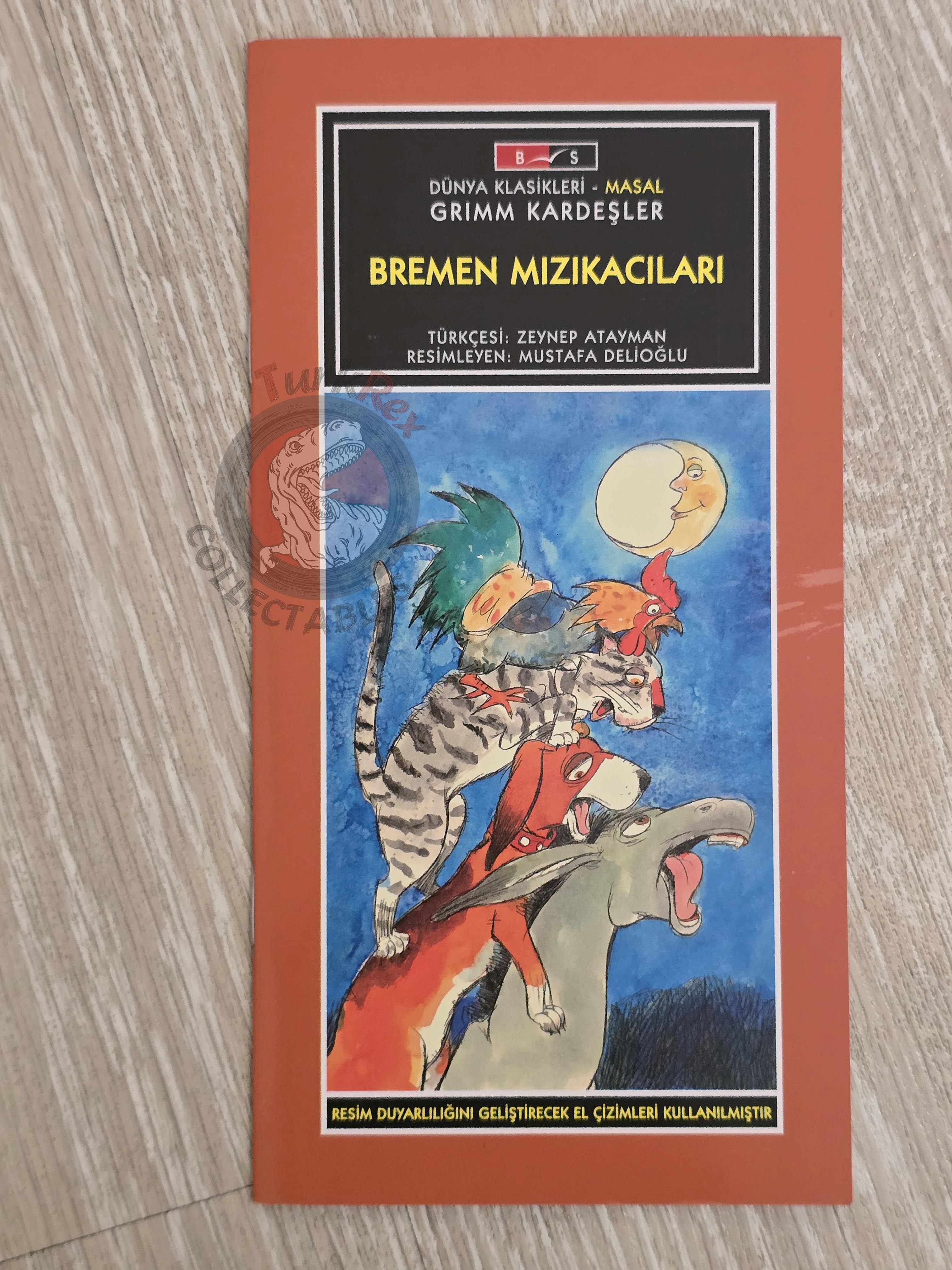 Grimm Brothers – Town Musicians of Bremen 2011 Turkish Book Turkey Illustrated 1