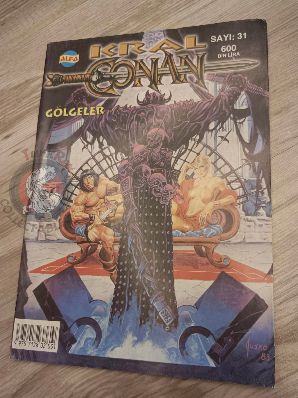 Kral Conan #31 King Conan #20 #21 Turkish Comic Turkey SSOC #99 Prince Conn
